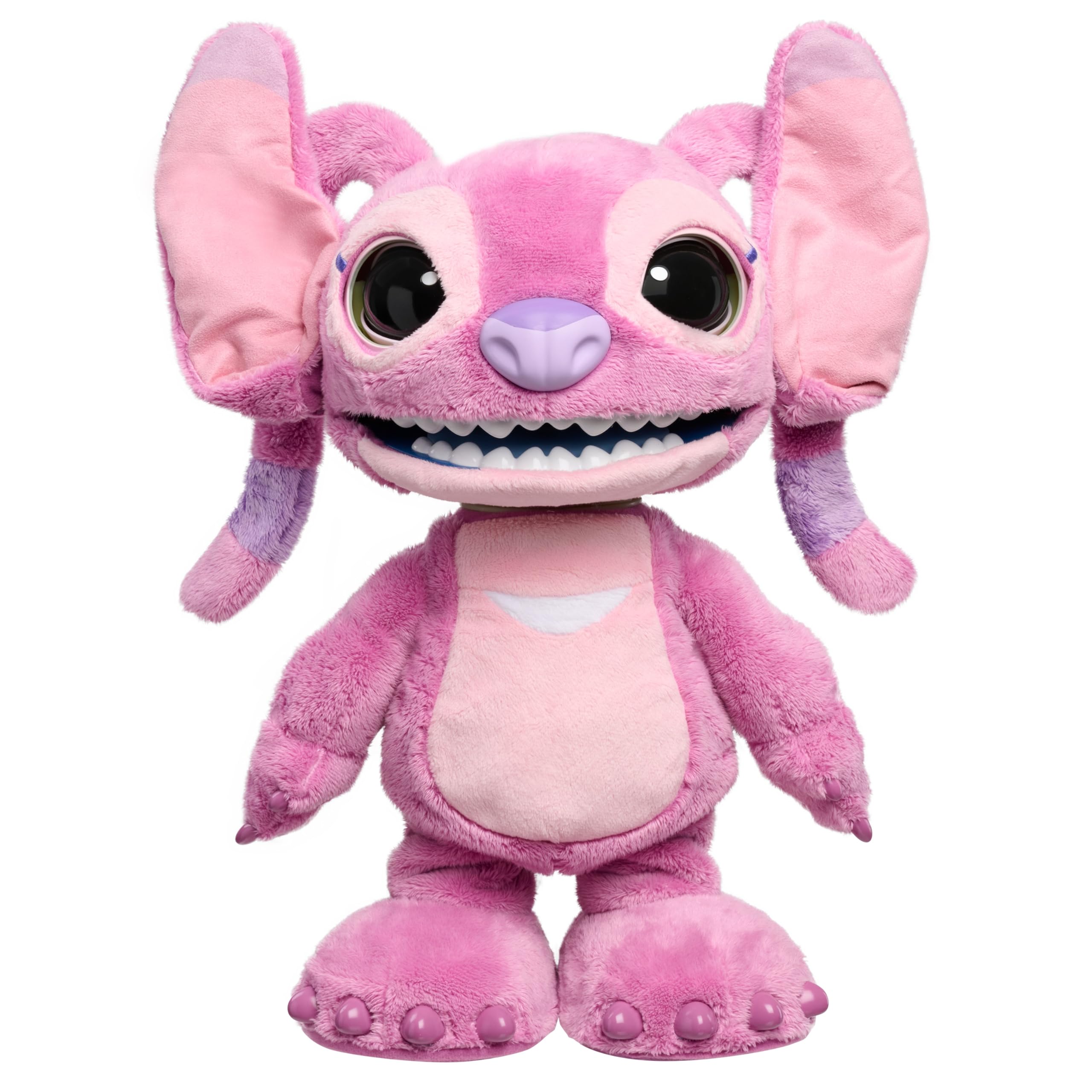 Just Play Disney Angel Interactive Plush Toy - 100+ Sounds | 43 cm Tall | Ages 3-8 1