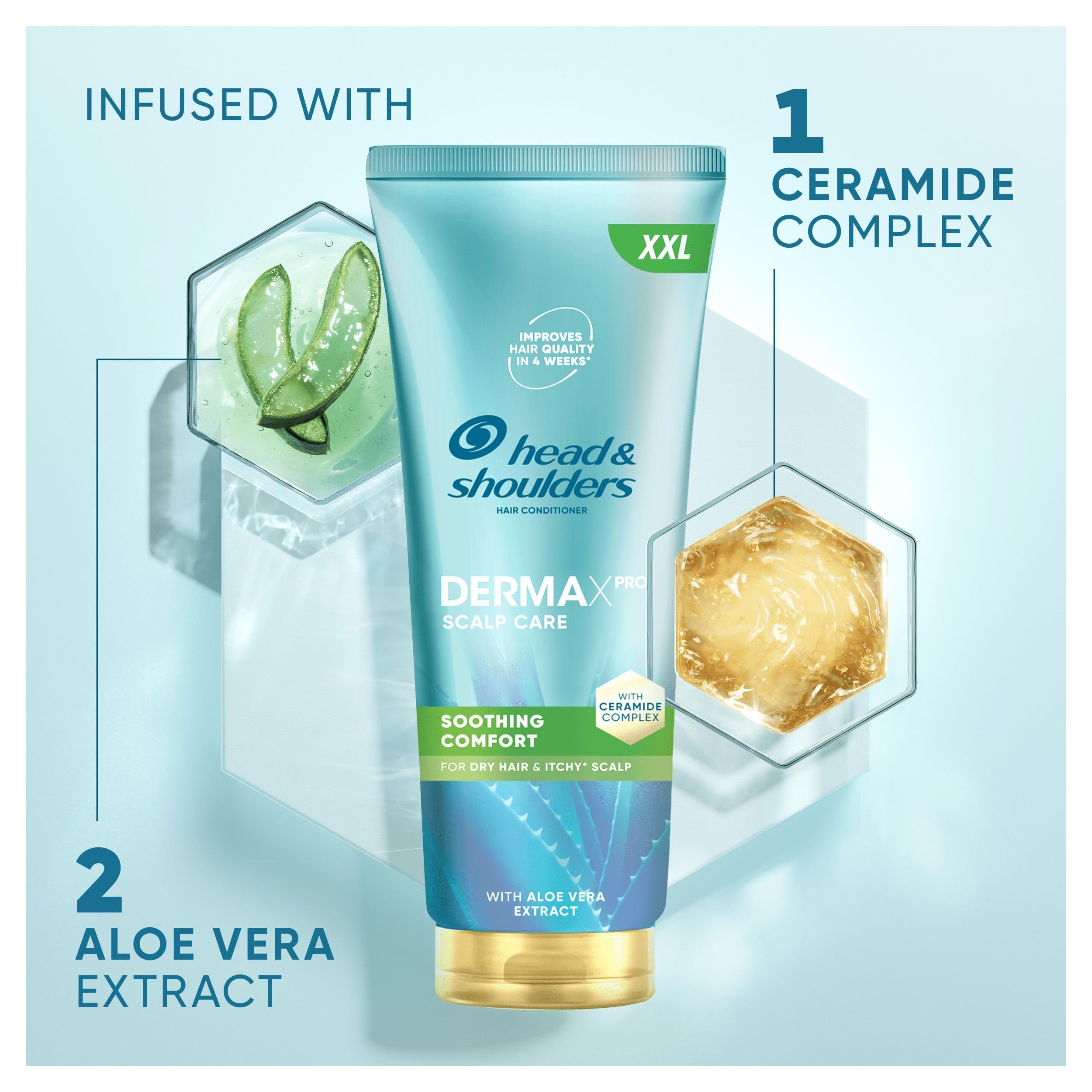 Head & Shoulders - DermaXPro Soothing Comfort Lightweight Conditioner (350ml) 6