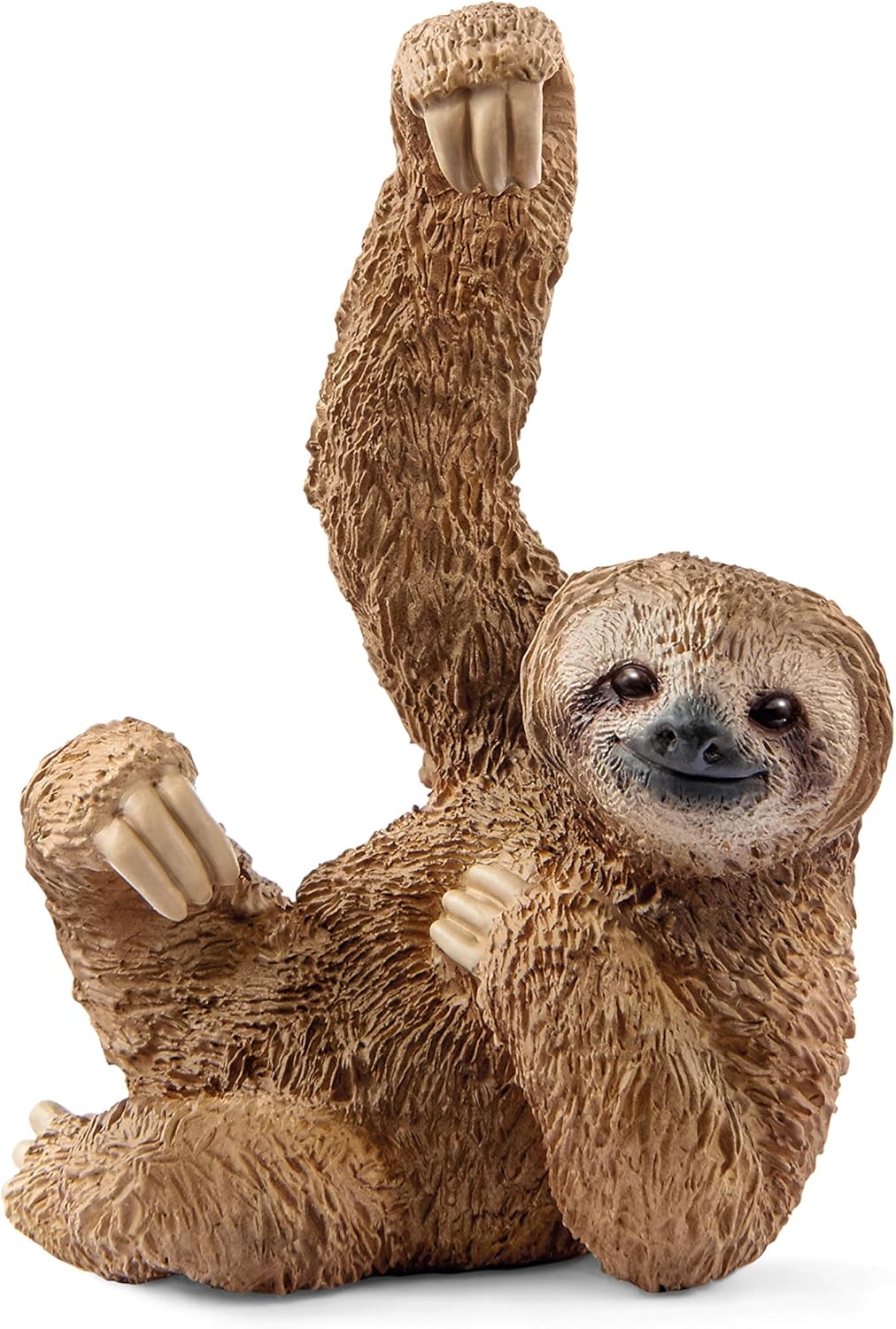 Schleich 14793 Wild Life Sloth Figurine - Realistic PVC Animal Model for Imaginative Play