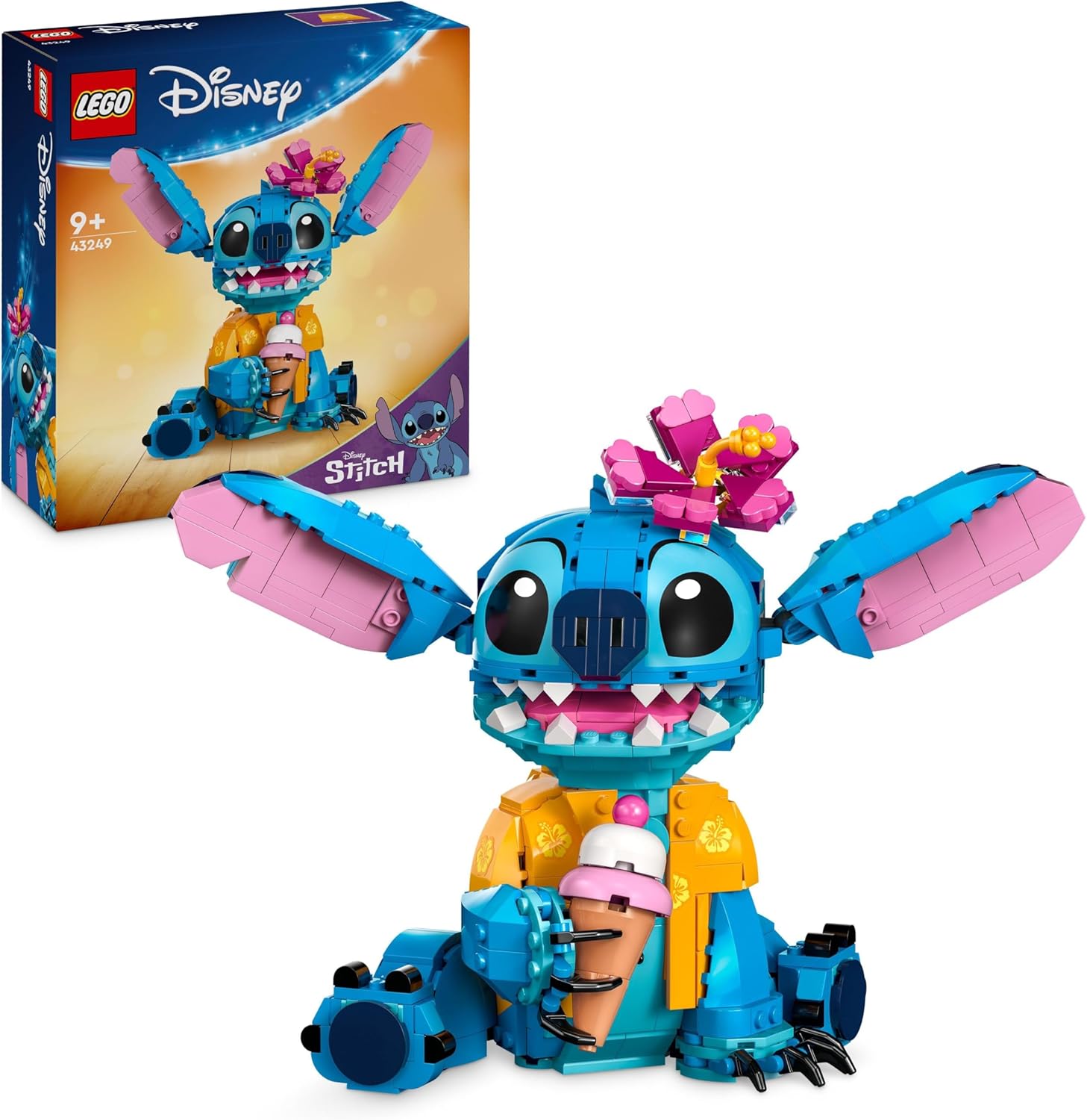 LEGO Disney Stitch Building Set - 730-Piece Playset for Kids 9+