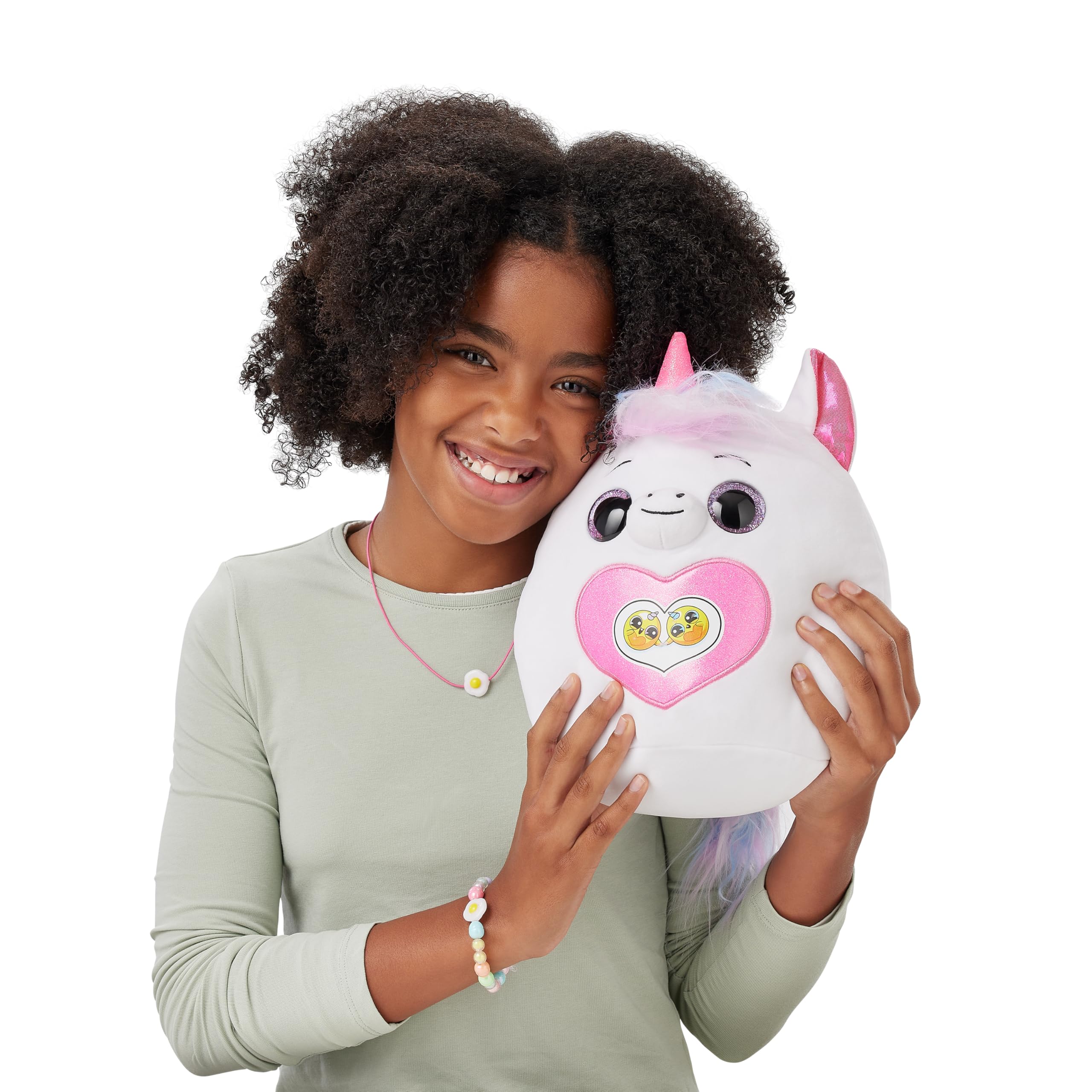 Rainbocorns Eggzania Surprise Mania Whipper the Bunny - Collectible Plush with 20+ Surprises, 28 cm Cuddly Stuffed Animal 8