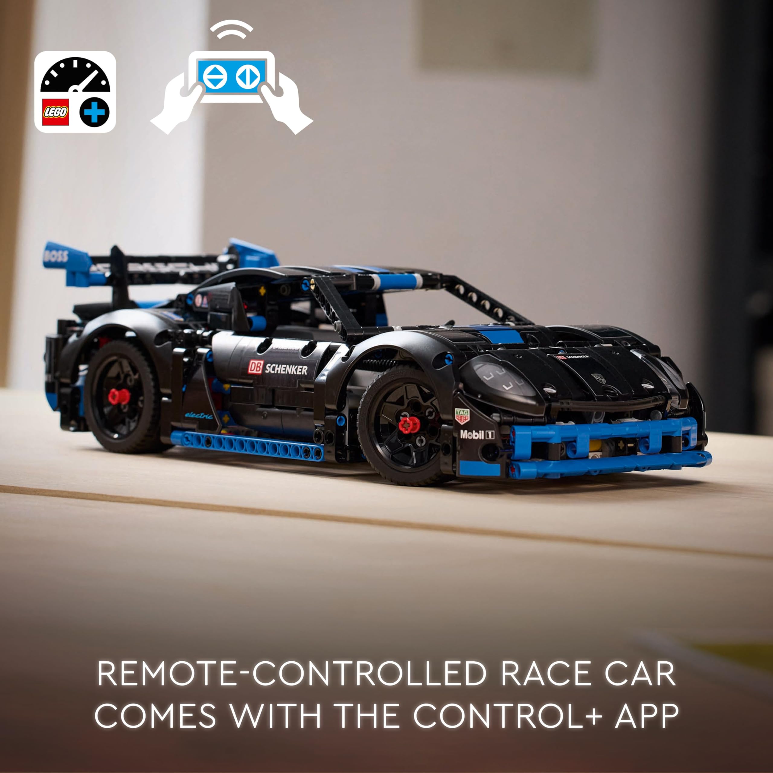 LEGO Technic Porsche GT4 e-Performance Race Car - Remote-Controlled Building Set for Ages 10+ 10