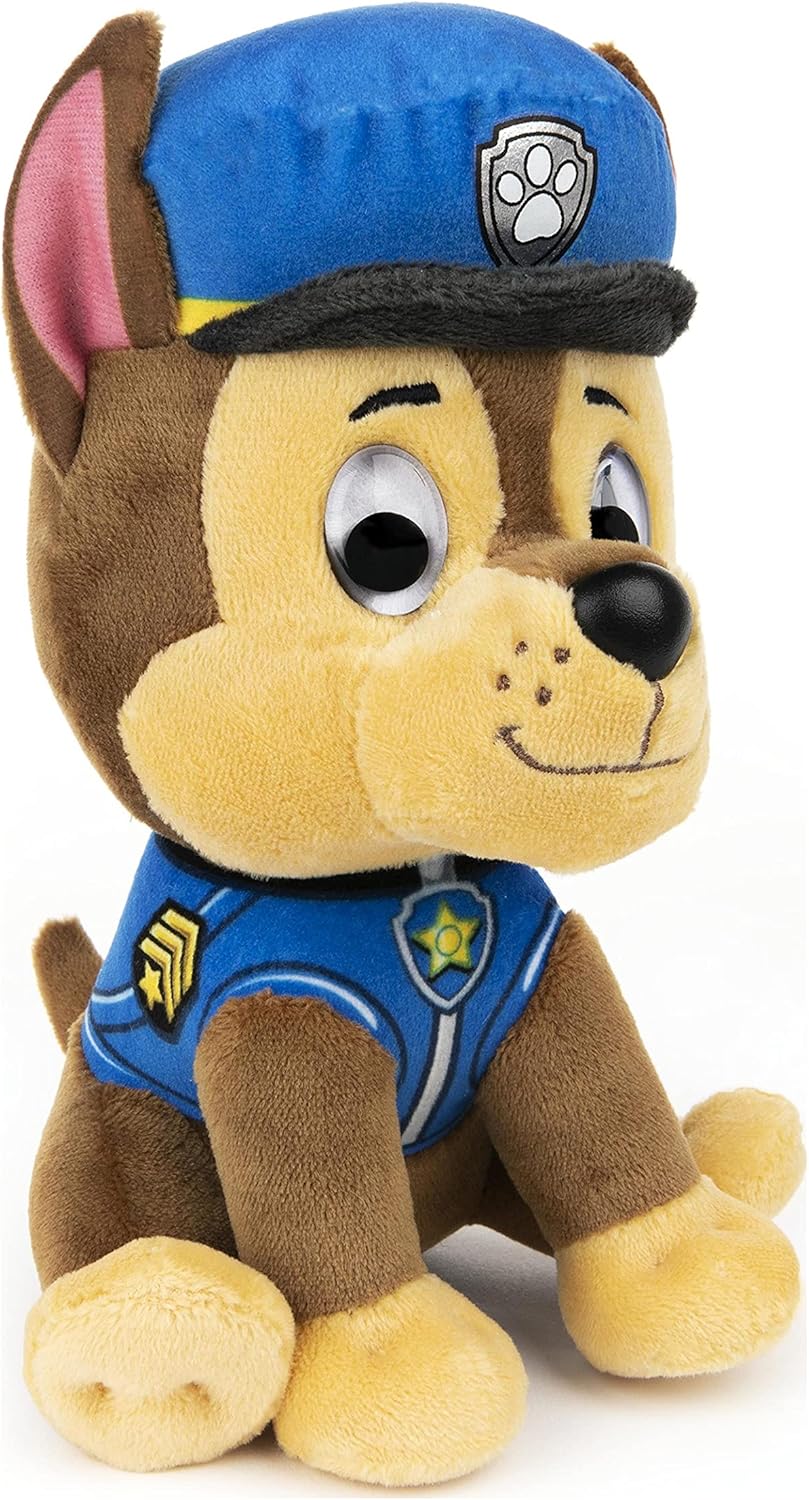 GUND PAW Patrol Chase Plush - 6 Inch Cuddly Stuffed Animal for Toddlers 3