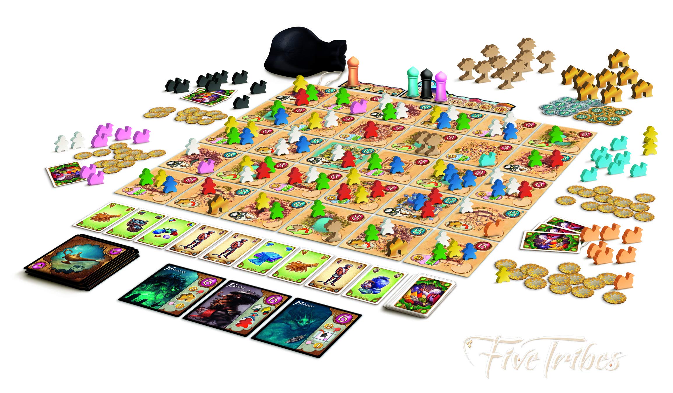 Days of Wonder Five Tribes: The Djinns of Naqala Board Game 4