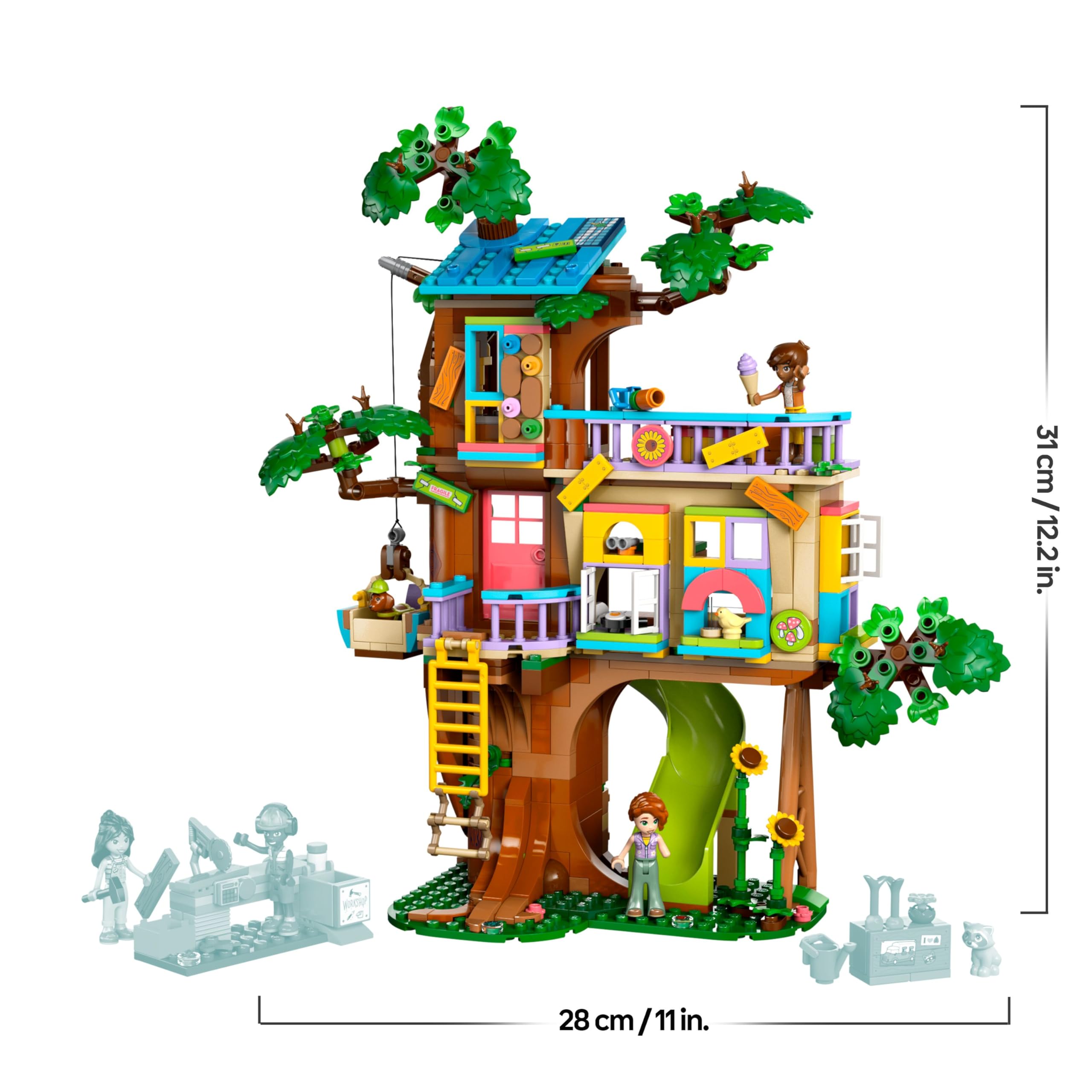 LEGO Friends Friendship Tree House Hangout Set - Building Playset for 8+ Year Olds 14