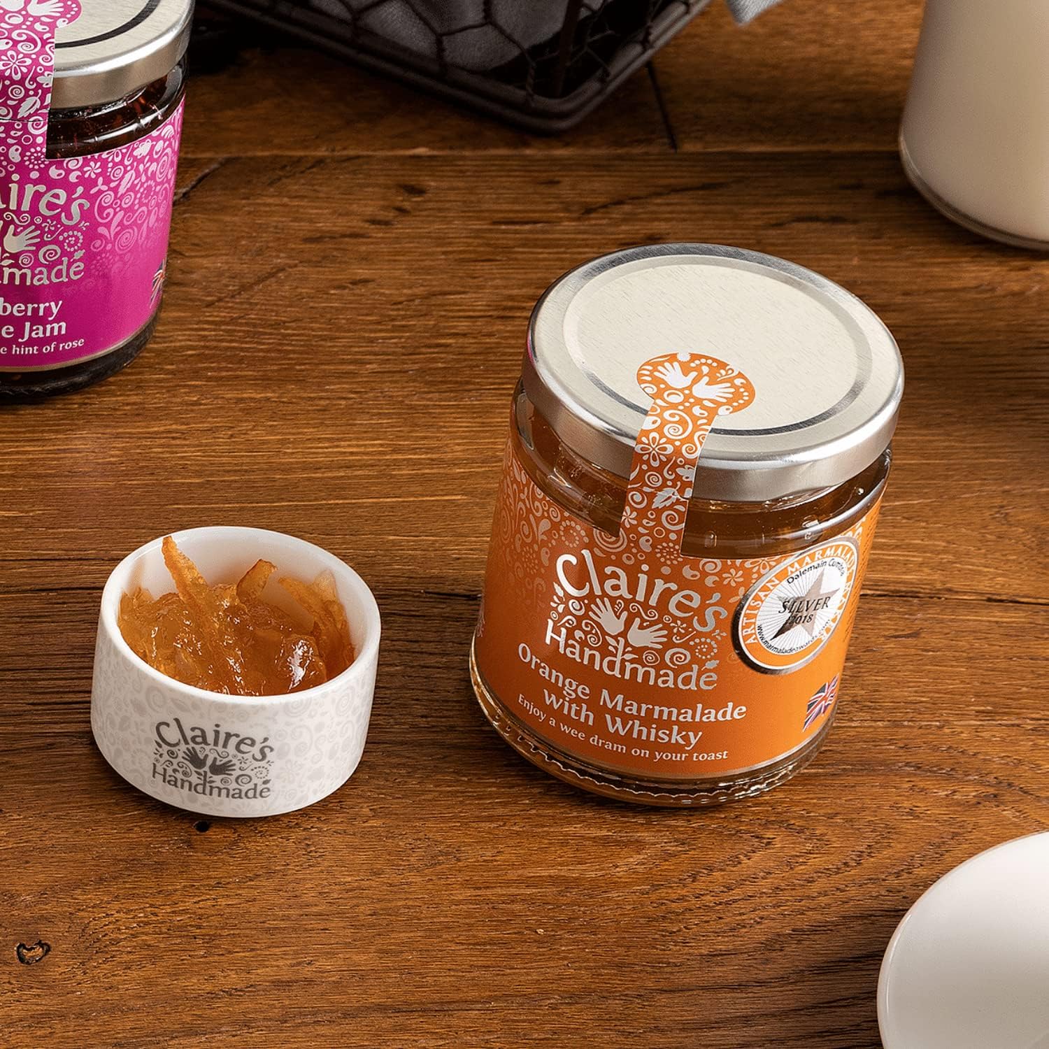 Claire's Handmade Orange Marmalade with Whisky (227g) - Award Winning 8