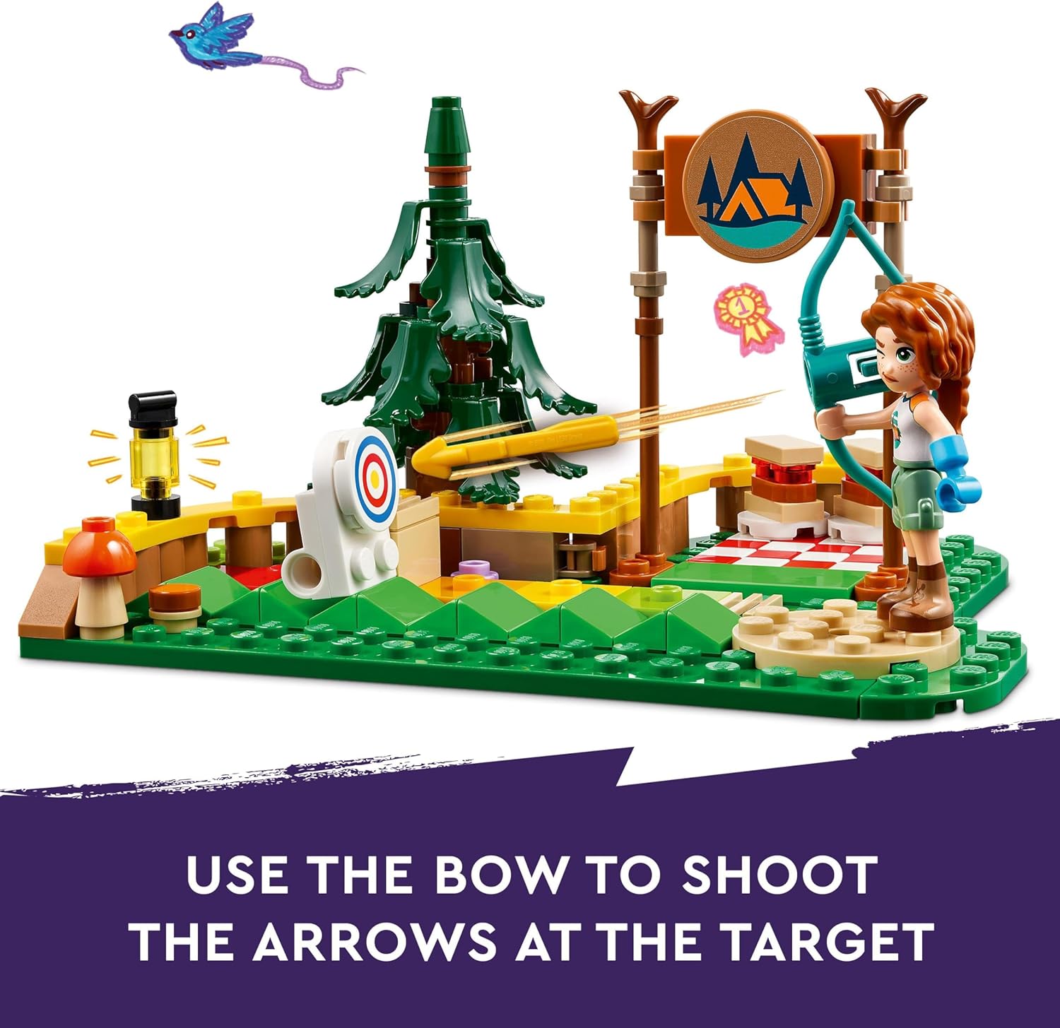 LEGO Friends Adventure Camp Archery Range Set - Building Toy for 6+ Year Olds 7