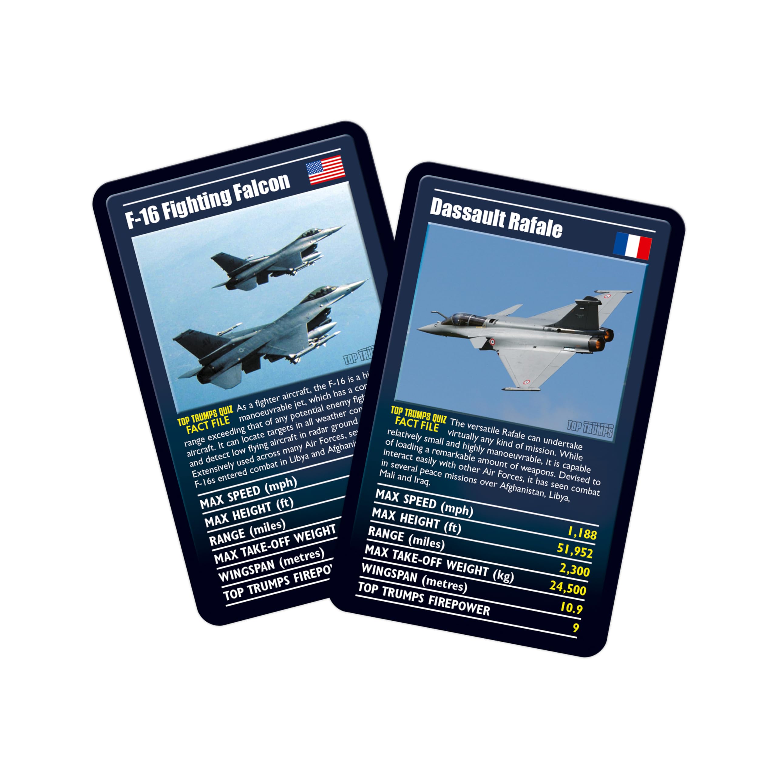 Top Trumps Ultimate Military Jets Card Game 9