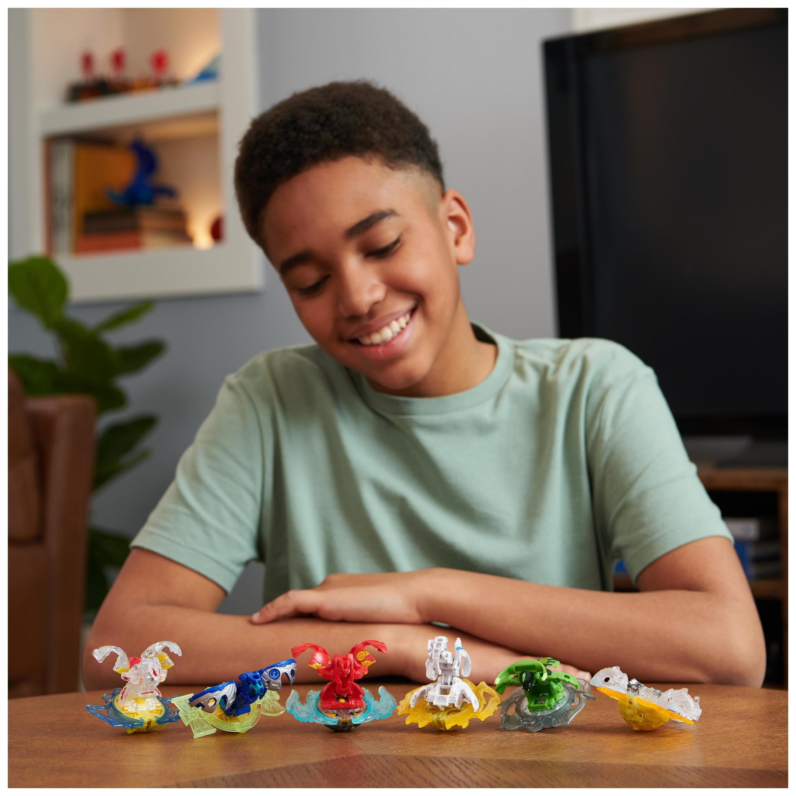 Bakugan Battle 5-Pack - Special Attack Dragonoid, Ventri, Bruiser, Octogan, Trox (Ages 5-15) 13