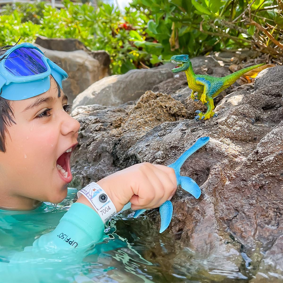 Schleich 14585 Velociraptor Figurine with Moving Jaw - Realistic Dinosaur Toy for Kids 36 Months and Up 5