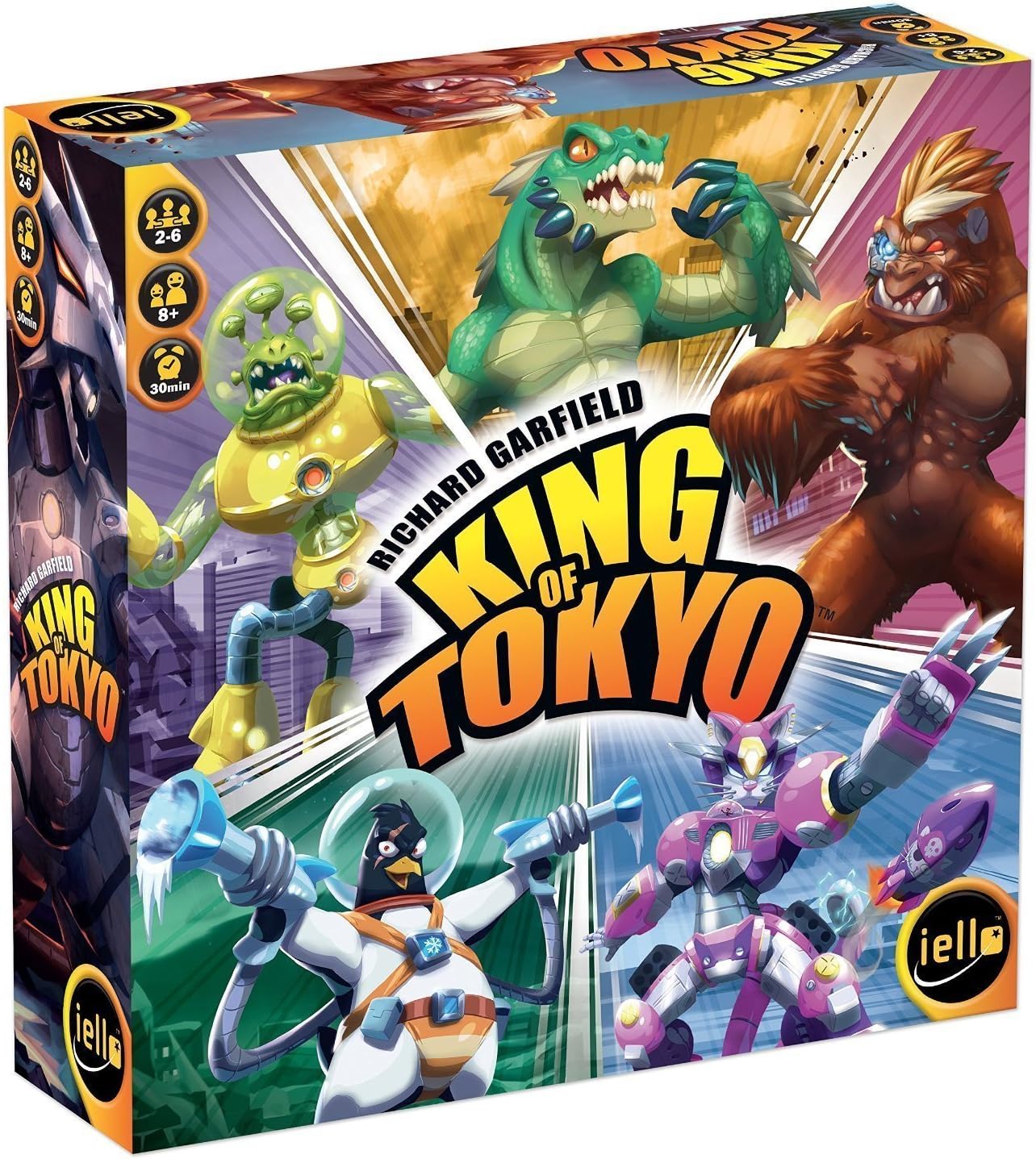 Iello King of Tokyo Game (2016 Edition) Miniature Board Game 4