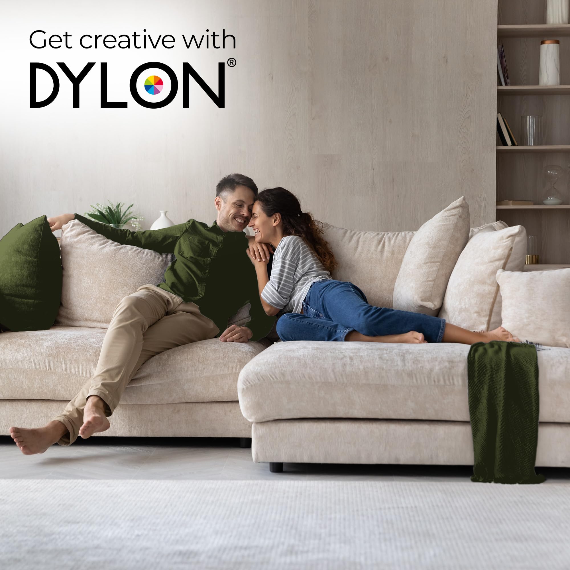 Dylon - Washing Machine Fabric Dye Pod Olive Green 350g 9