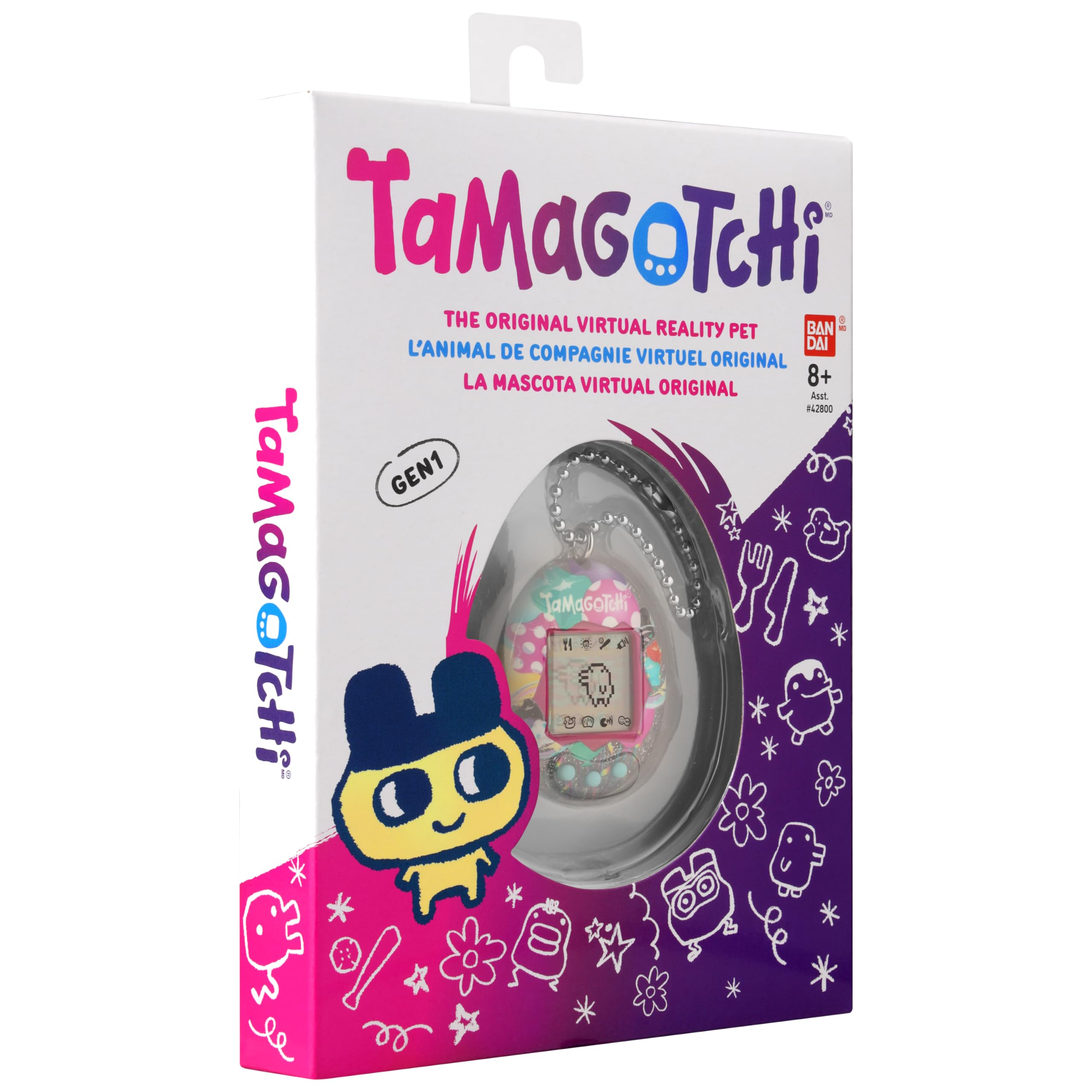 TAMAGOTCHI Original Pretty Party Digital Pet - Electronic Toy for Ages 8+ 6