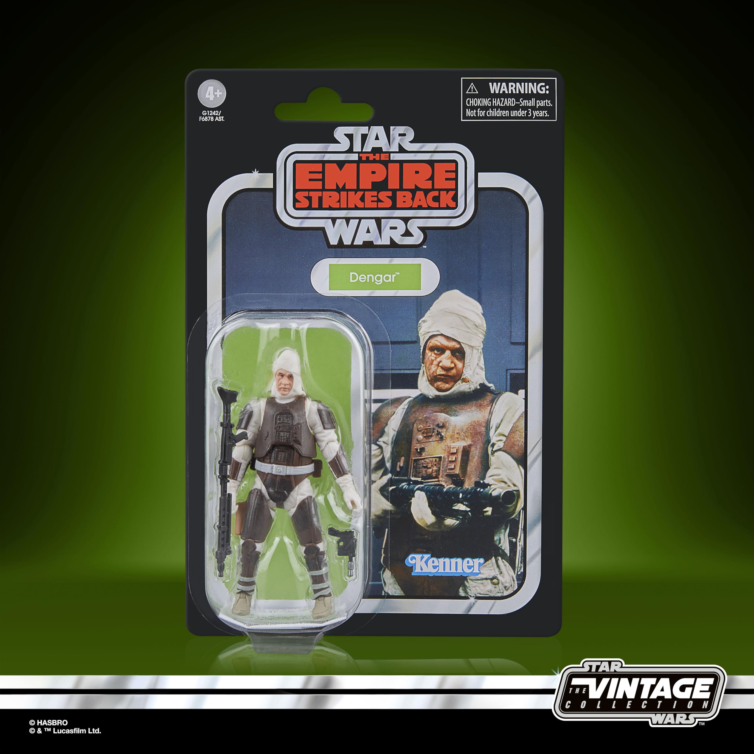 Star Wars The Vintage Collection Dengar Action Figure - 9.5-cm Scale | Kenner-Inspired Packaging