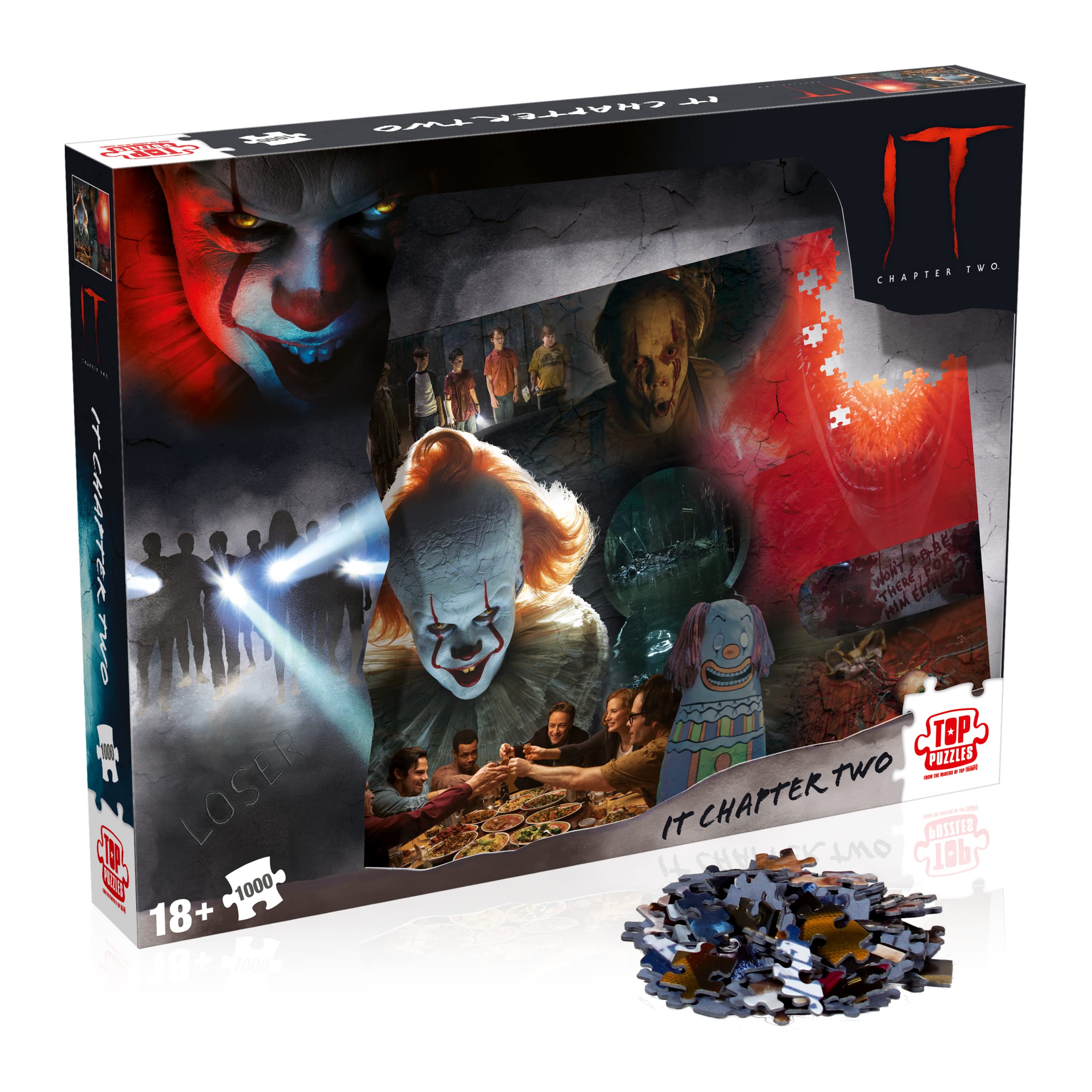 Winning Moves It Chapter Two Jigsaw Puzzle - 1000 Pieces | Cardboard | Multicolor 6