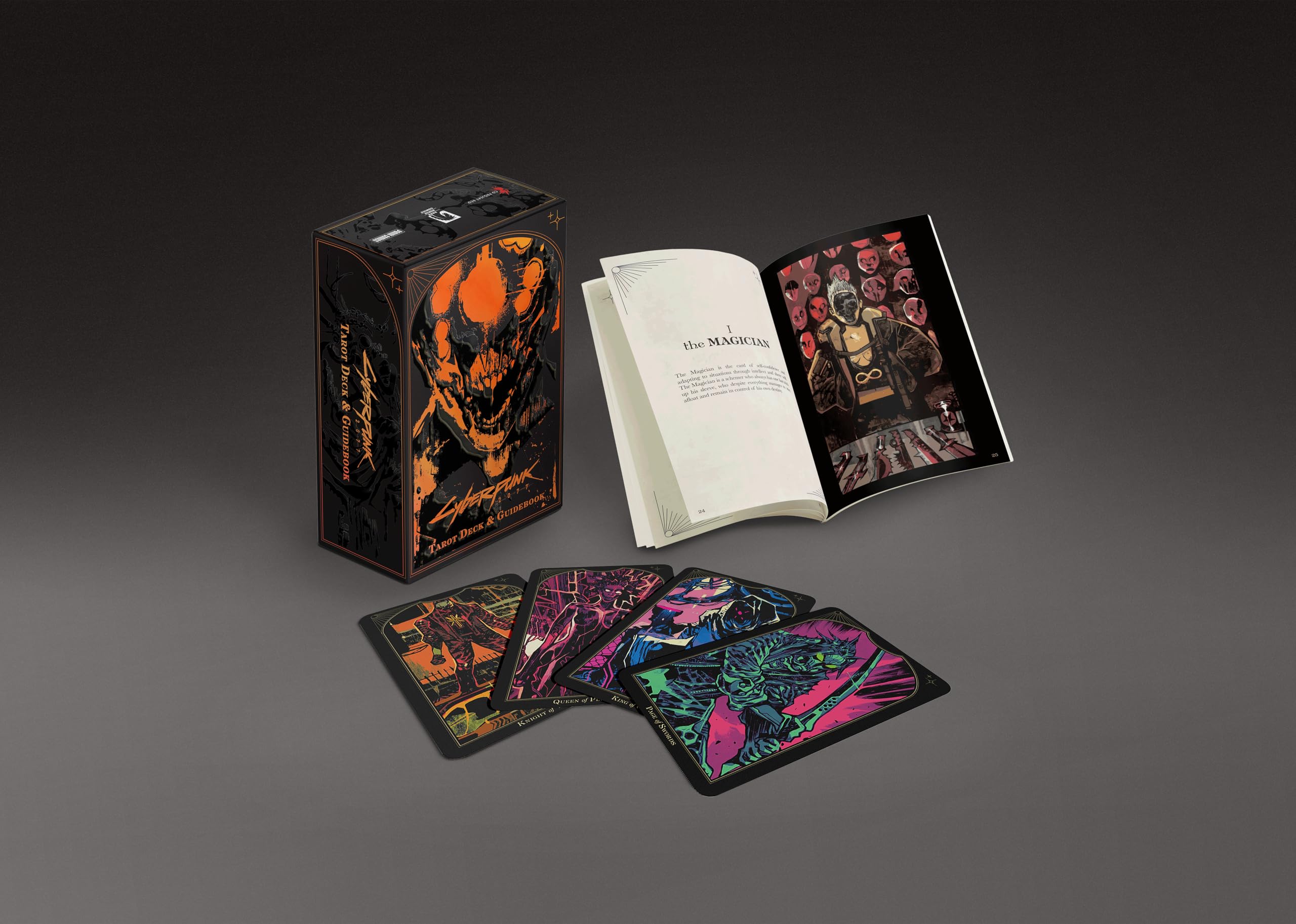 Dark Horse Comics Cyberpunk 2077: Tarot Deck & Guidebook | 78 Cards | English 1