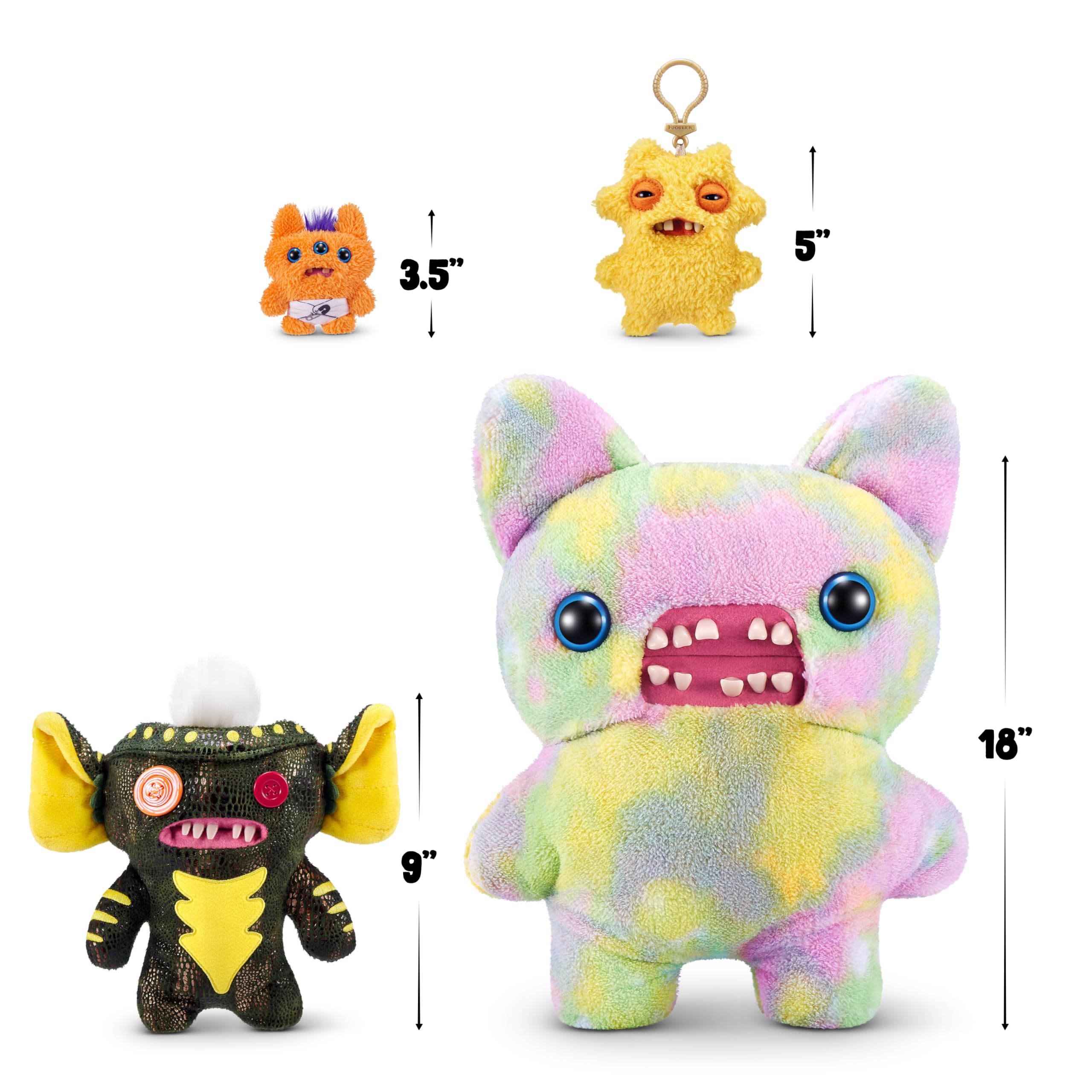 Fuggler x The Gremlins Stripe Plush - Ugly Monster Collectible Toy for Kids 4+ 3