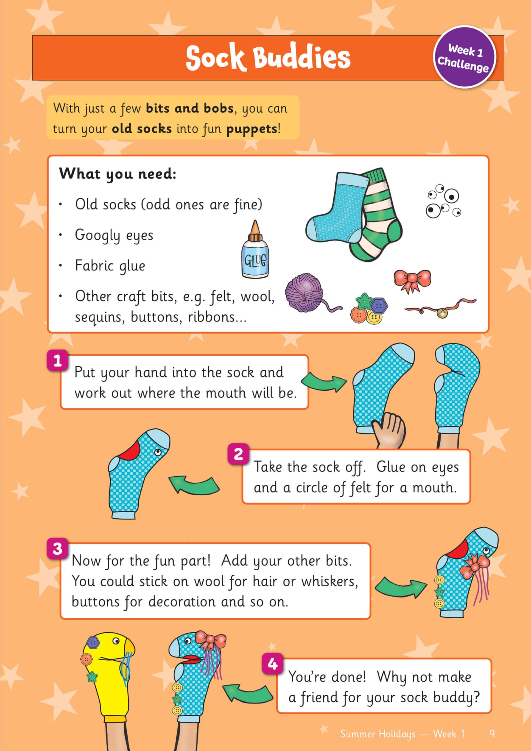 CGP Summer Holidays Activity Workbook - Year 1 to Year 2 Transition | 64 Pages | Paperback 7