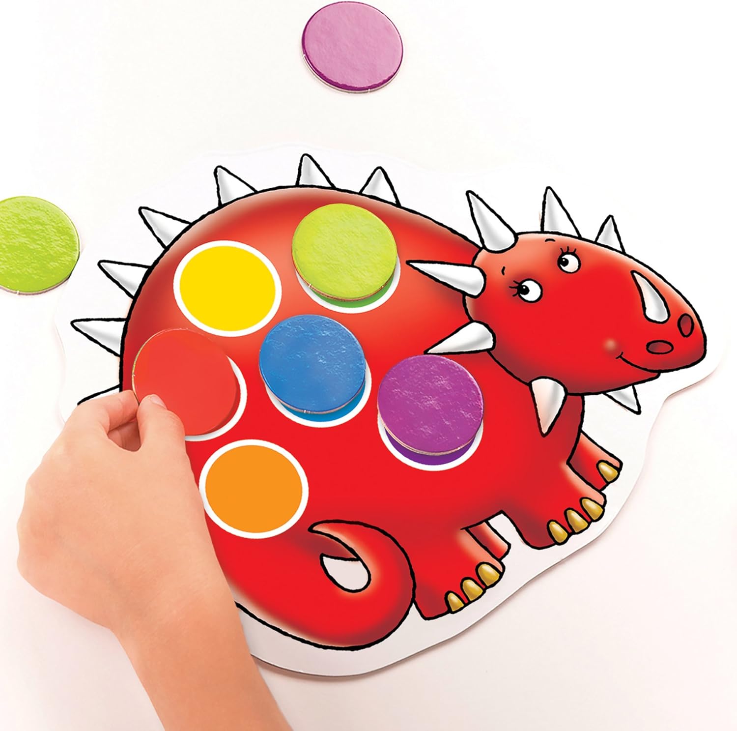 Orchard Toys Dotty Dinosaurs Board Game for Ages 3-6 4