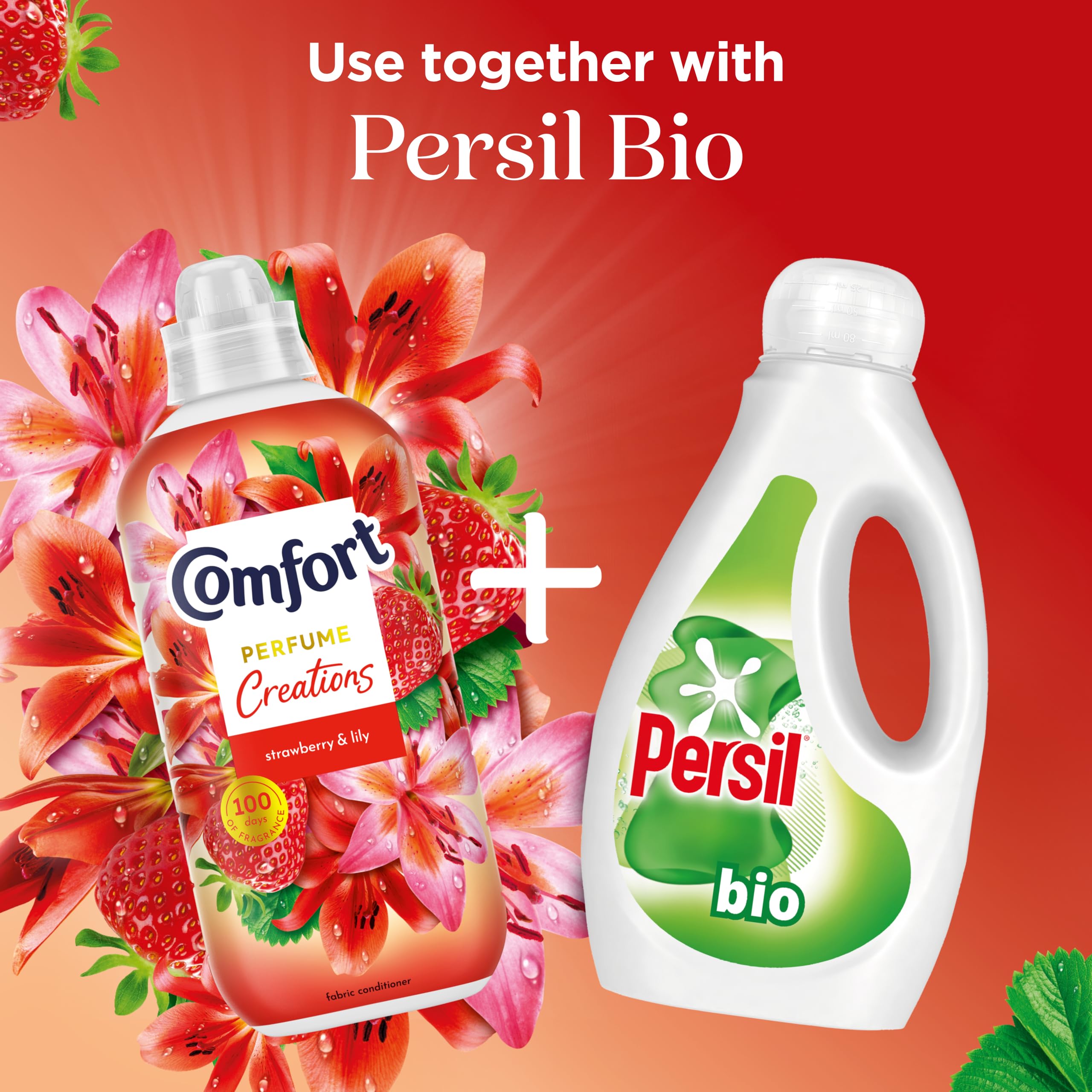 Comfort - Perfume Creations Erdbeere &amp; Lilie Weichspüler (900 ml) 4