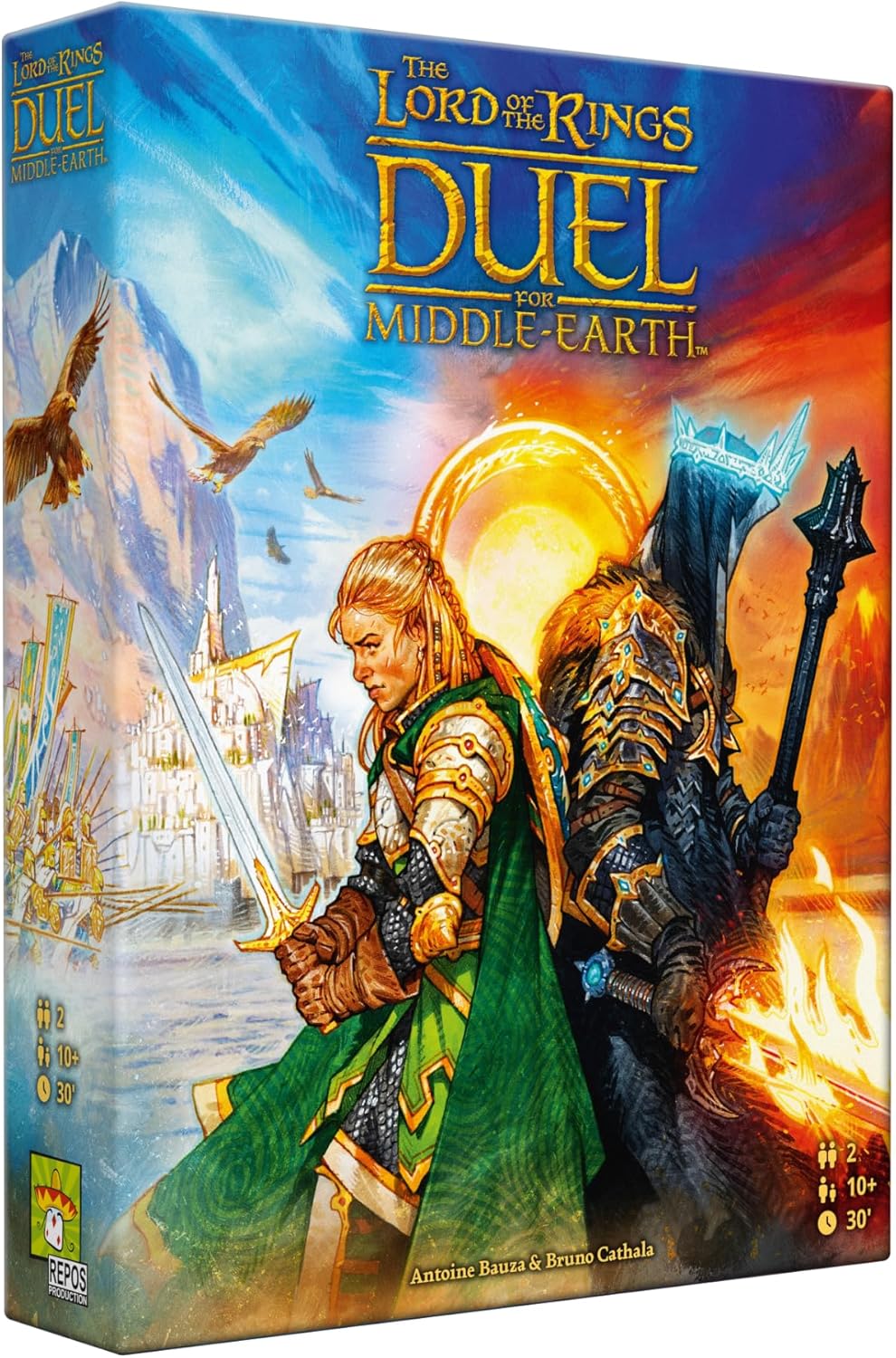 Repos Production The Lord of the Rings: Duel for Middle-Earth Board Game