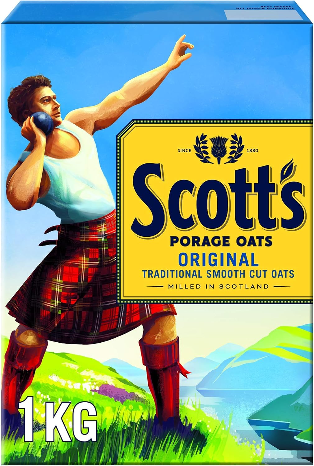 Scott's Porage Original Porridge Oats, 1 kg