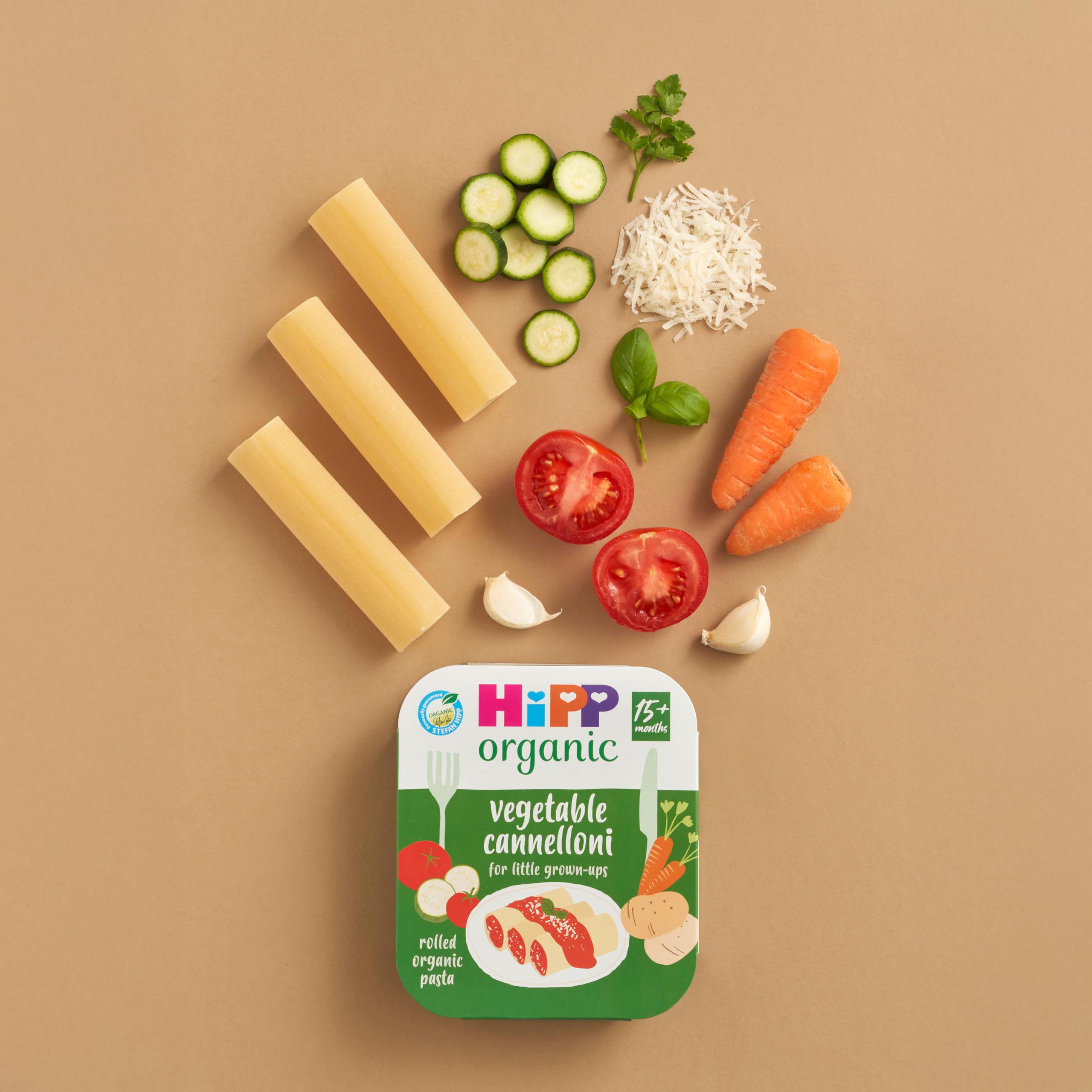 HiPP Organic Vegetable Cannelloni Toddler Meal 15+ Months 250g (Pack of 6) 5
