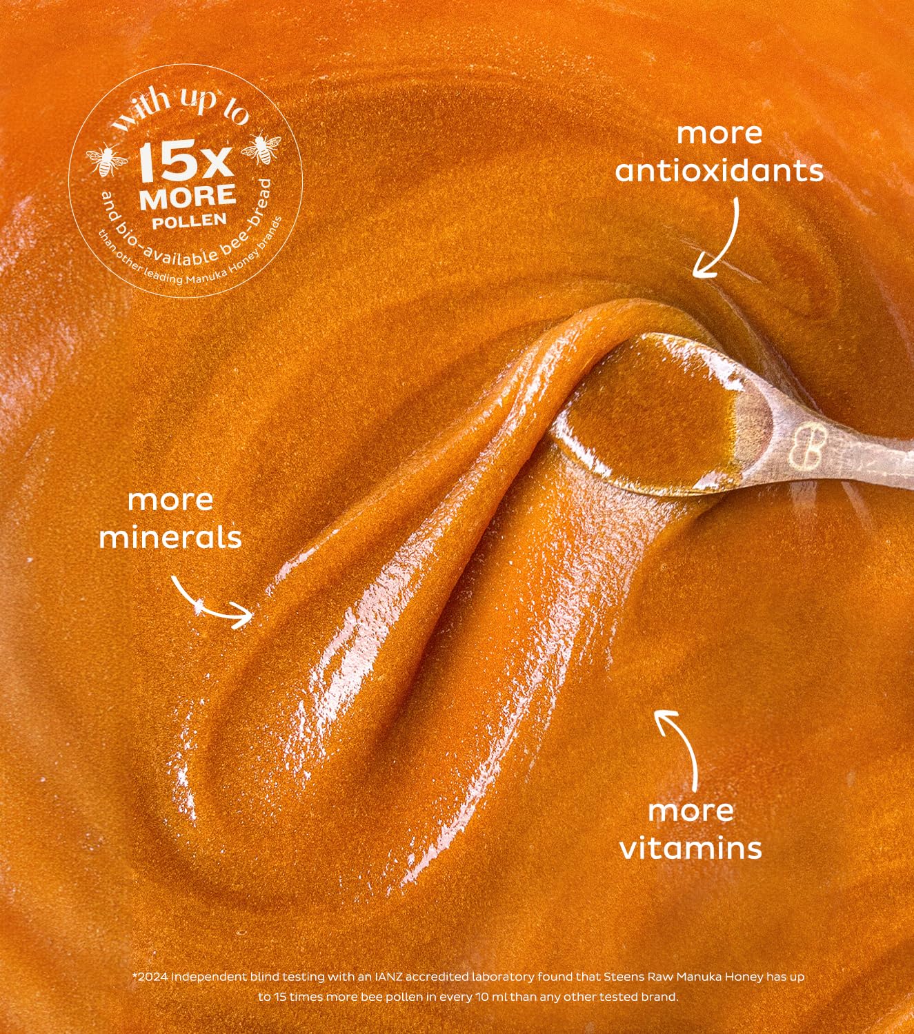 Steens Manuka Honey - Pure & Raw Active Manuka Honey (500g) 14