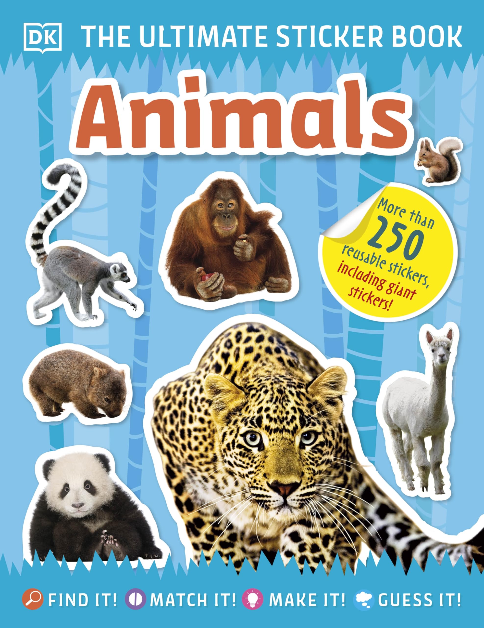 DK Ultimate Sticker Book Animals | 250+ Reusable Stickers | Ages 5-7 1