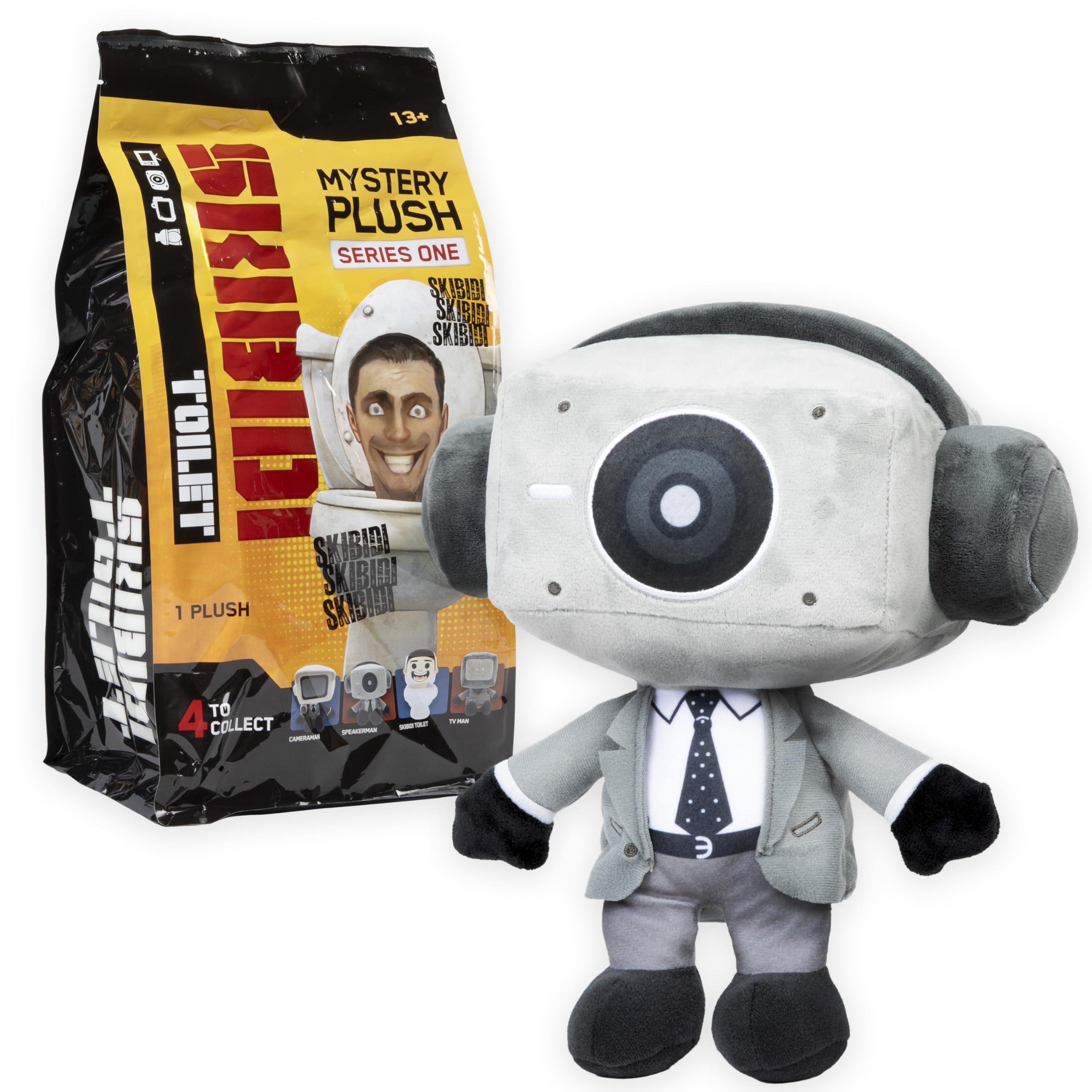 SKIBIDI 1320 Mystery Figures Plush - 11" Blind Pack Collectible Toy 11
