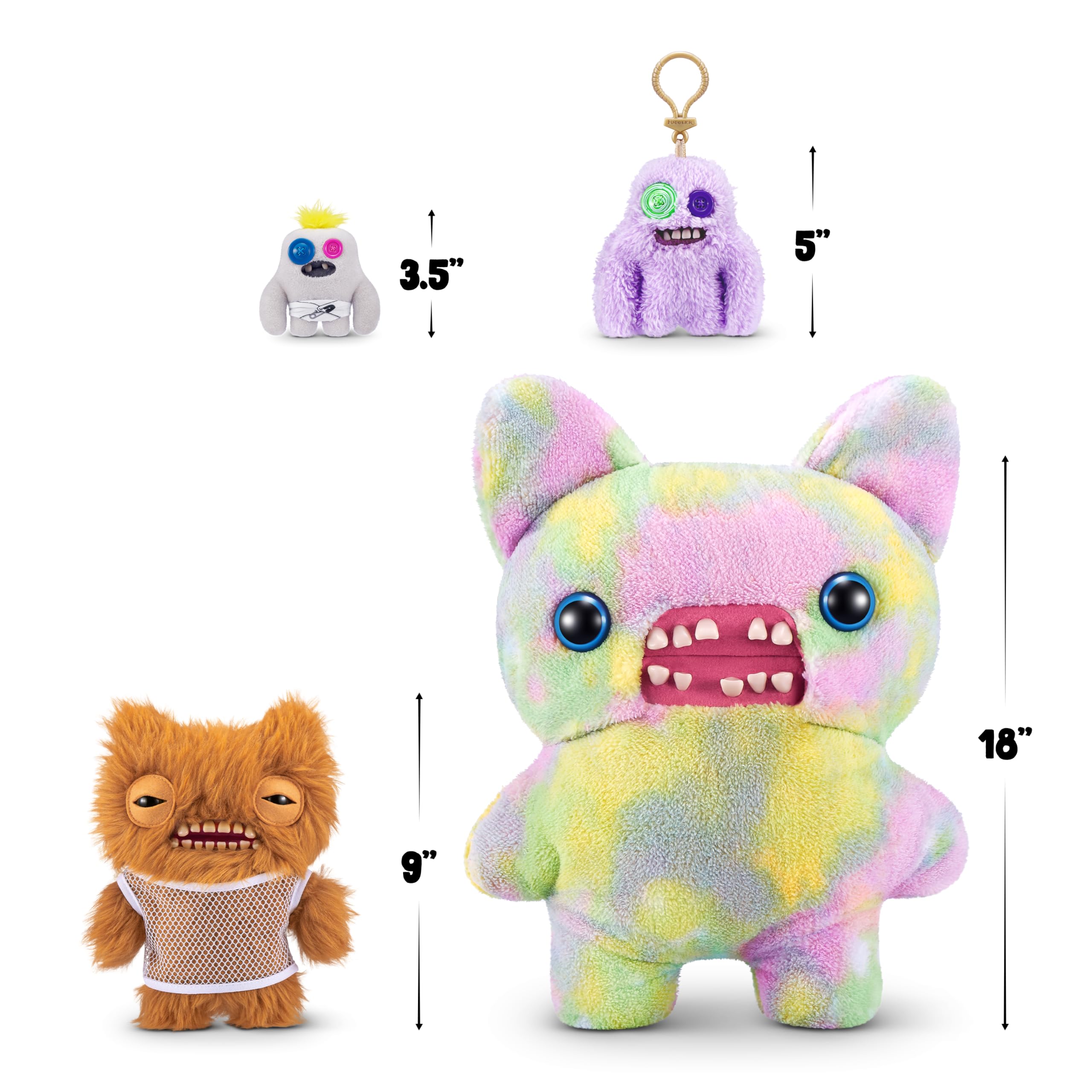 Fuggler Vacay Vibes Plush Toy - Munch Munch Ginger | 9-inch Soft Doll | Ages 4+ 3