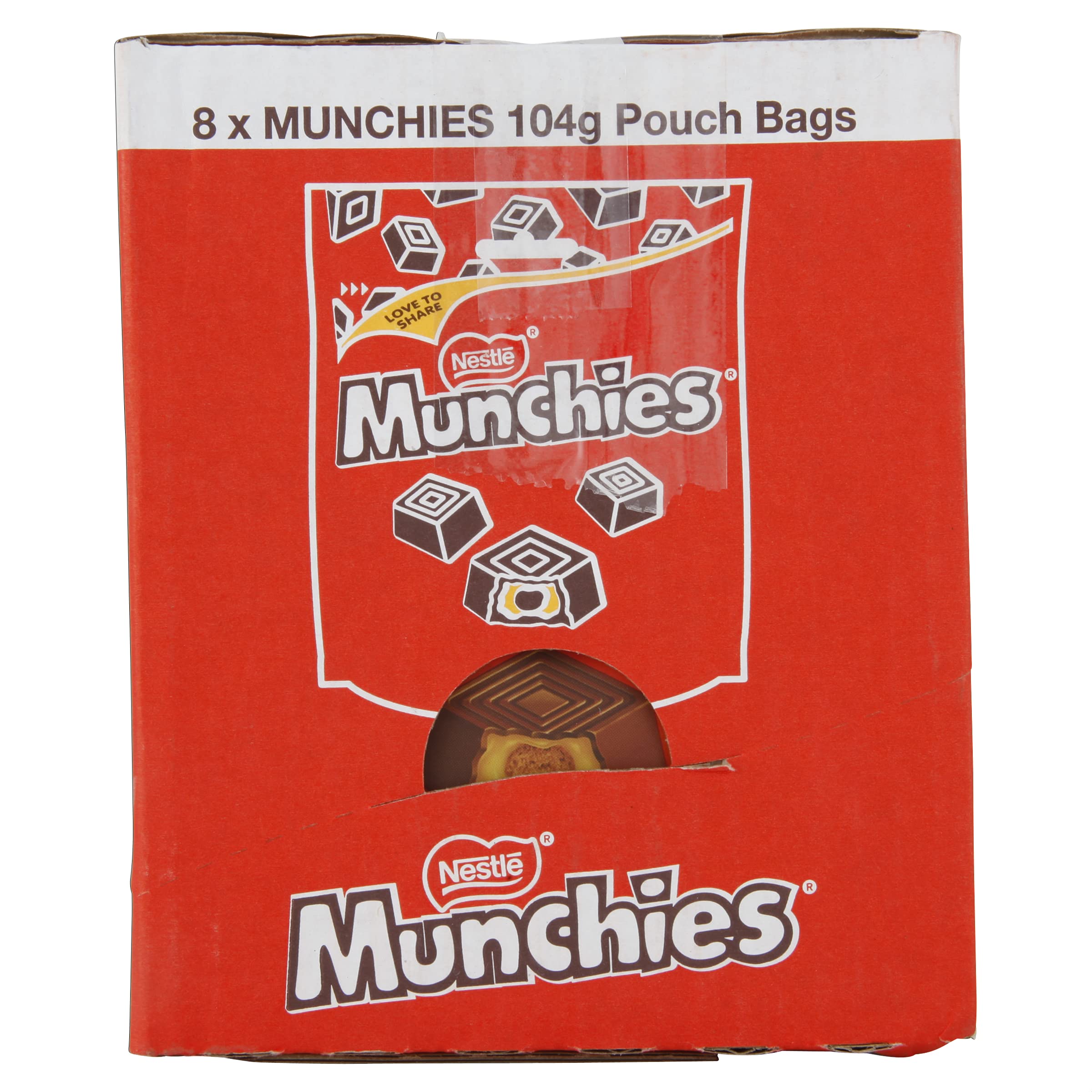 Munchies Milchschokolade und Karamell zum Teilen, 104 g 8