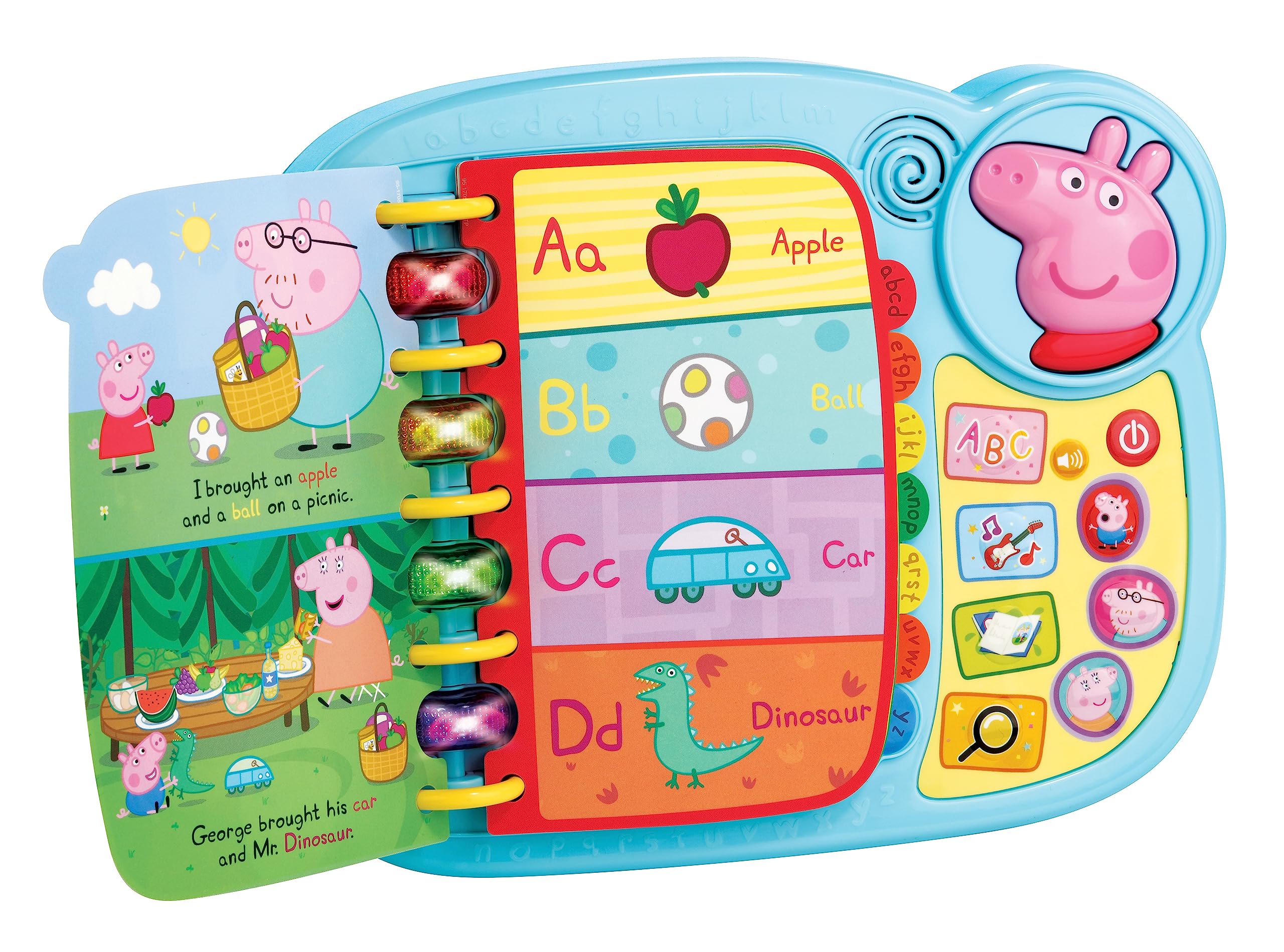VTech Peppa Pig Learn & Discover Book - Interactive Educational Toy for Kids 2-5 Years 4