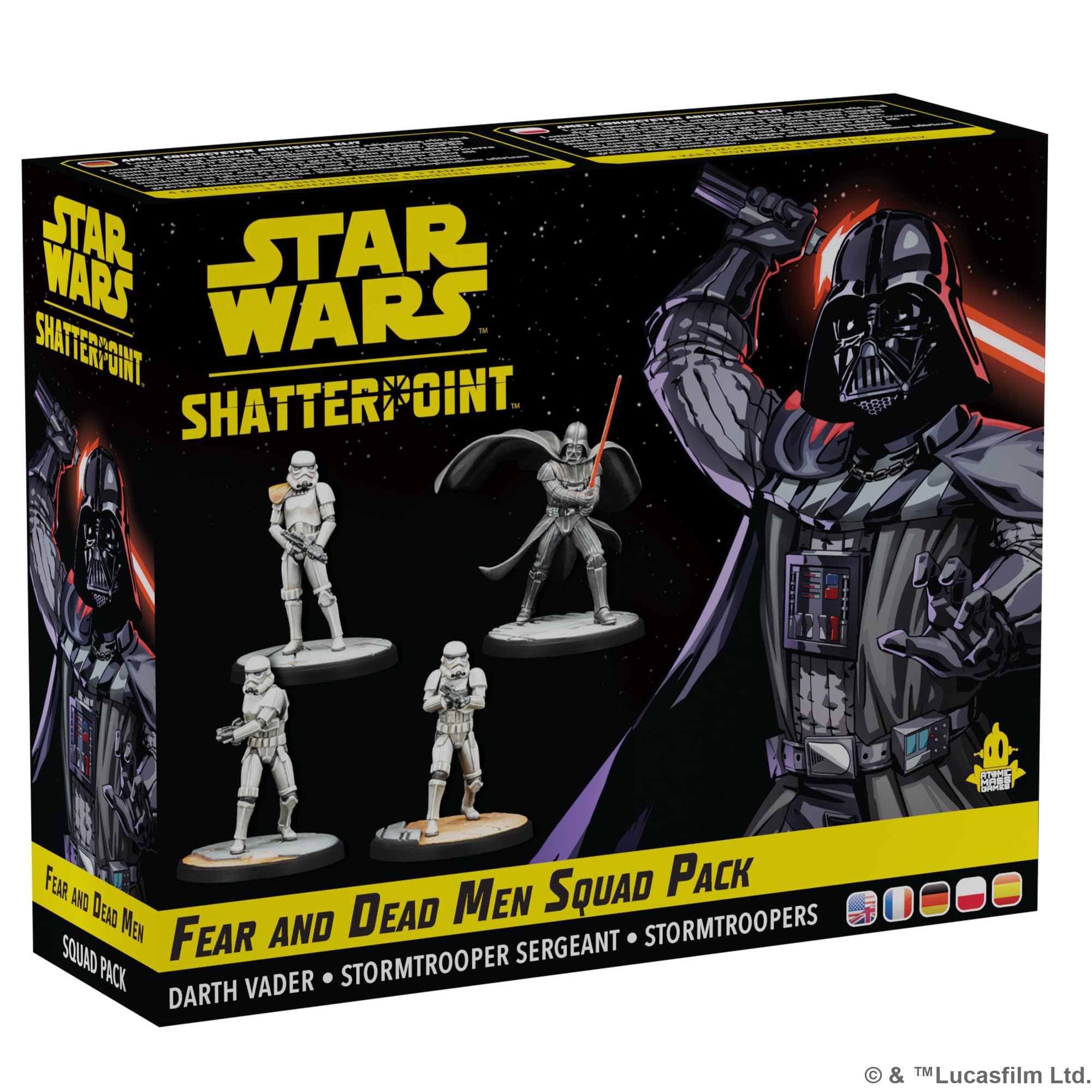 Atomic Mass Games Star Wars: Shatterpoint Fear and Dead Men Squad Pack