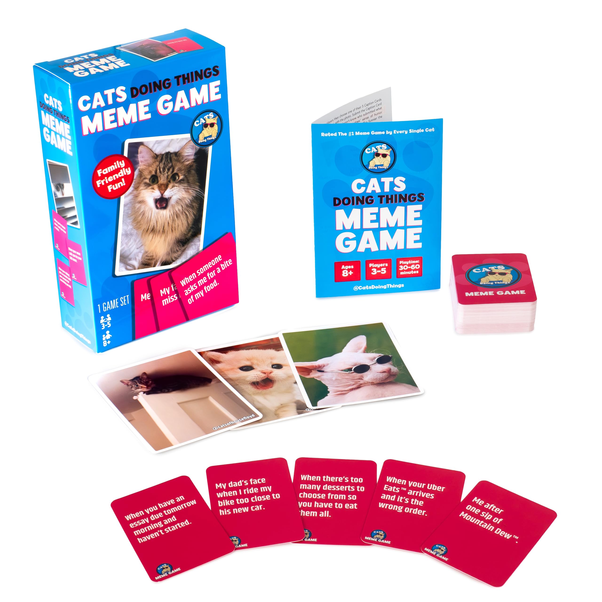 Wilder Games Cats Doing Things Meme Game Card Game 7