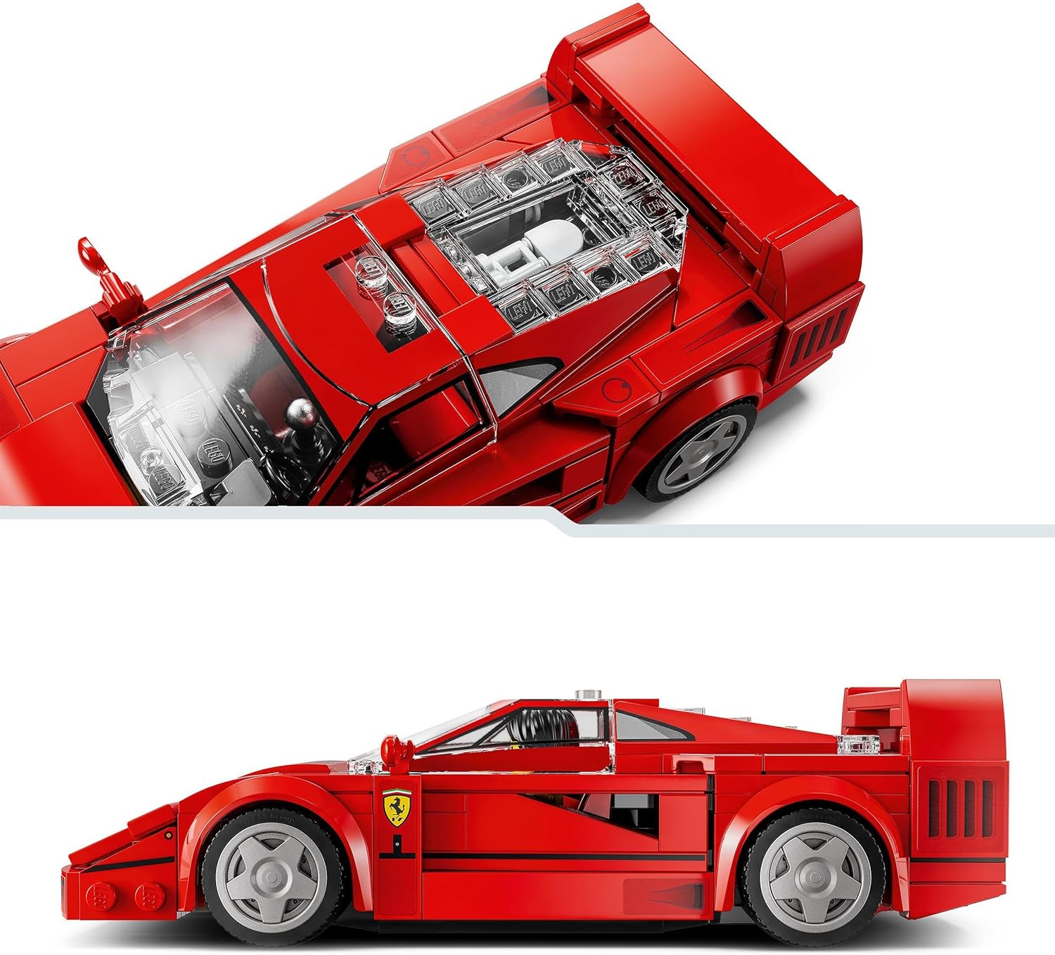 LEGO Speed Champions Ferrari F40 Supercar Buildable Vehicle - 318-Piece Toy Car for Ages 9+ 6