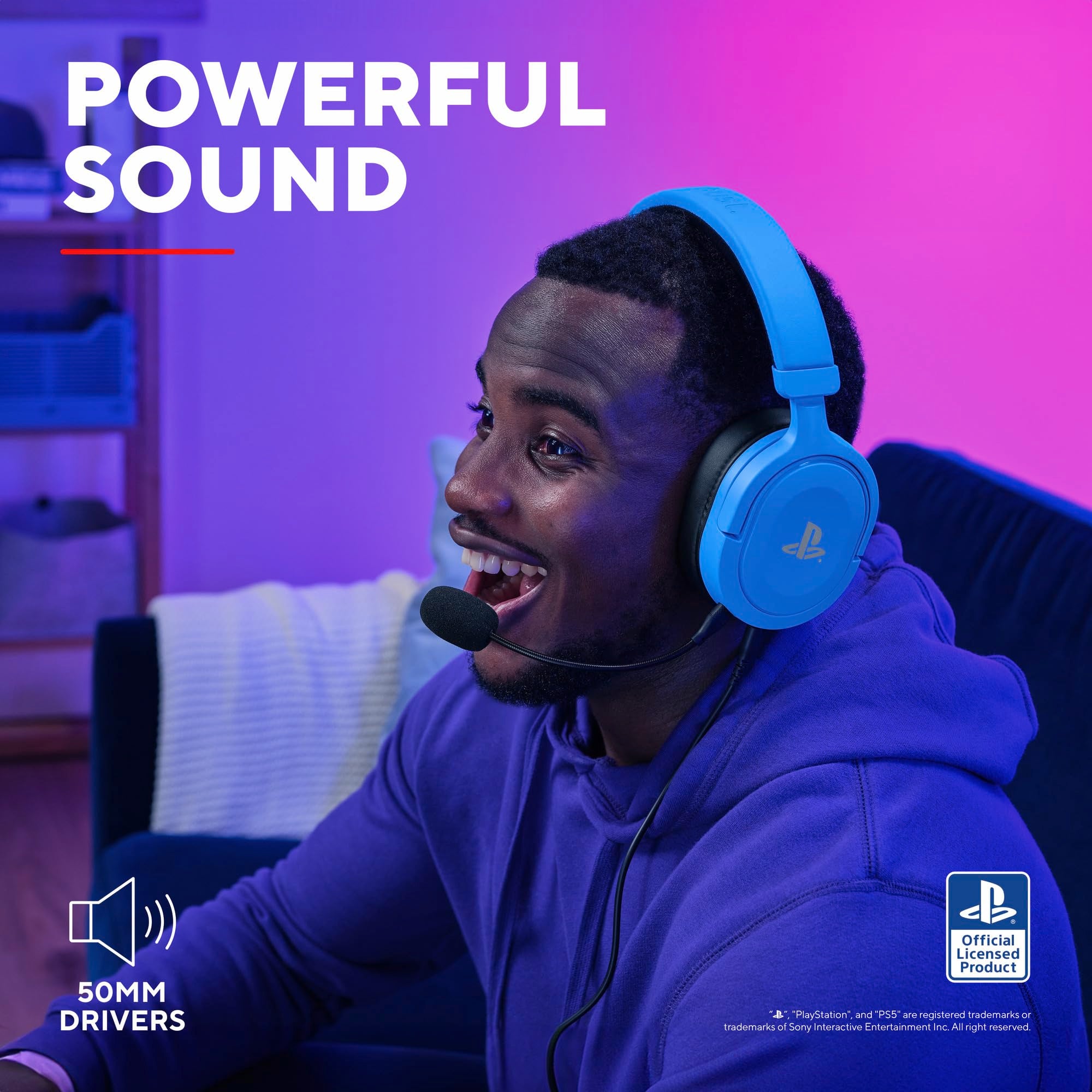 Trust Gaming GXT 498B Forta Officially Licensed PS5 Gaming Headset 8