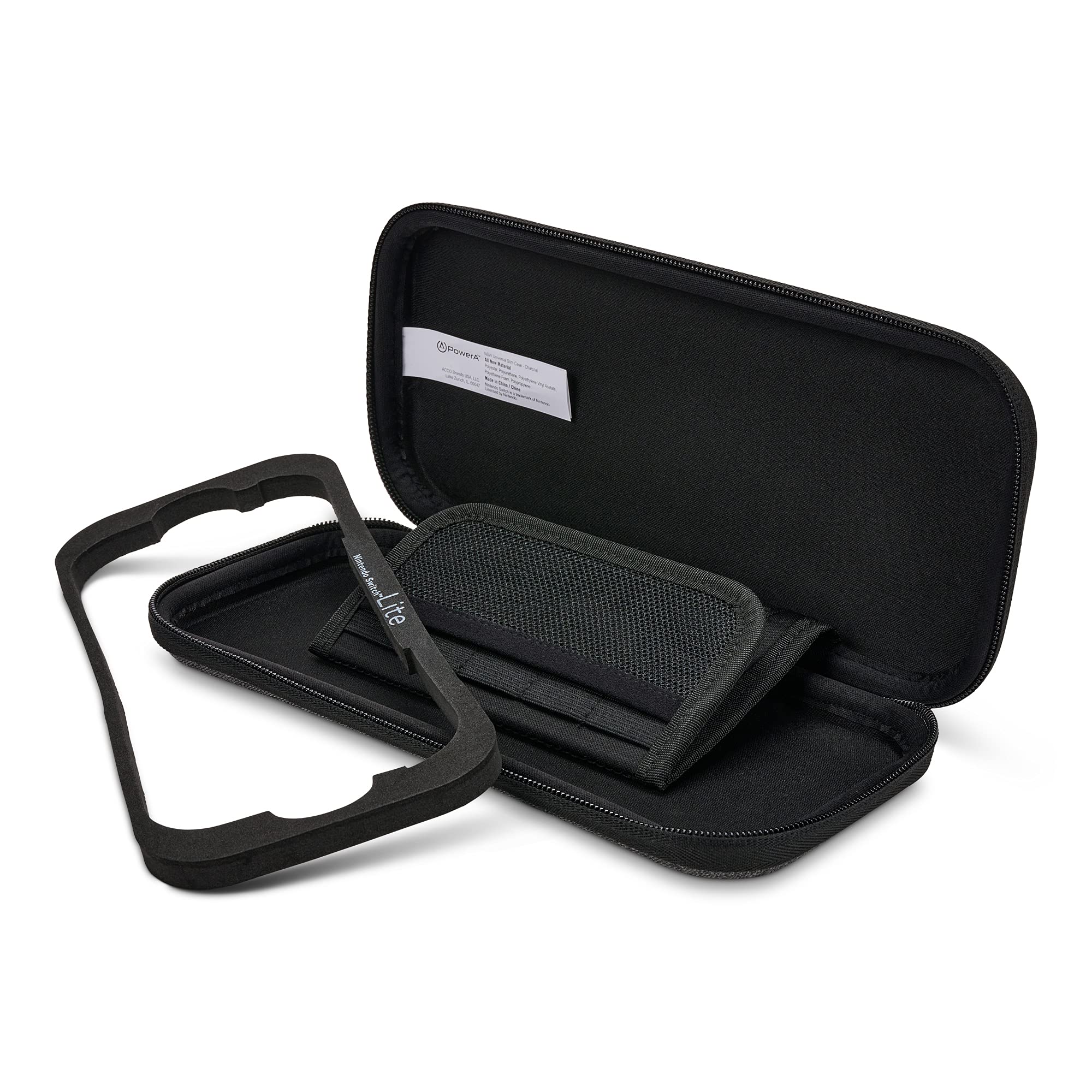 PowerA Slim Case for Nintendo Switch - OLED Model, Switch, and Switch Lite - Charcoal 8