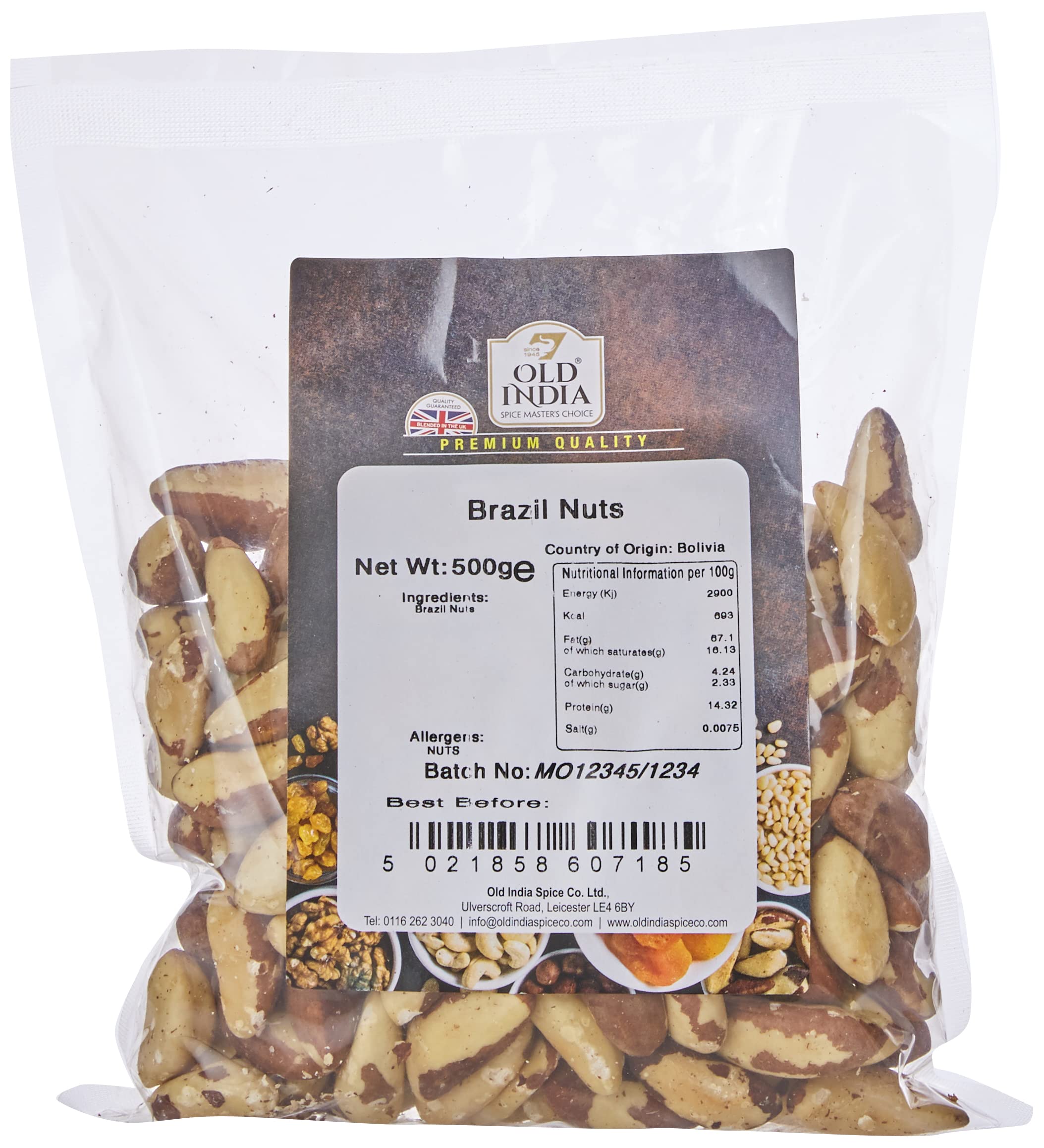 Old India Brazil Nuts 500g