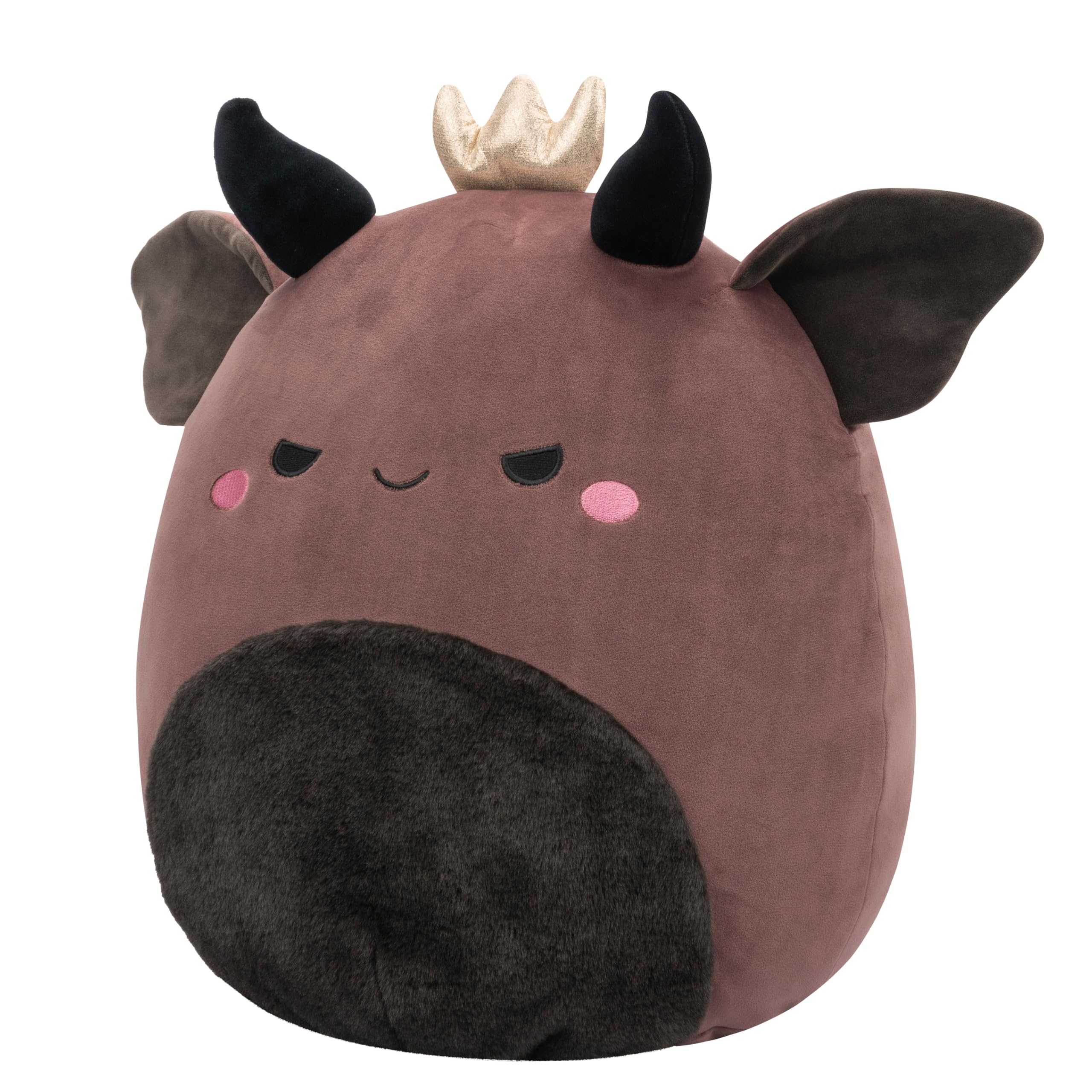 Squishmallows Original Ambergris - Burgundy Goblin King 16-Inch Plush 7
