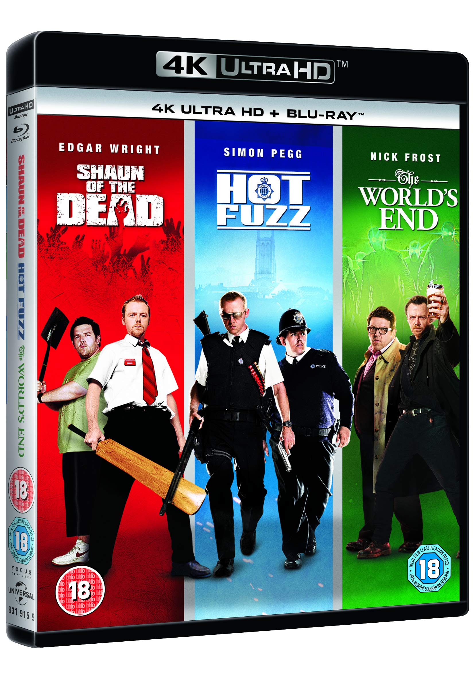 Shaun of the Dead / Hot Fuzz / The World's End: The 4K Collection [Blu-ray] 4