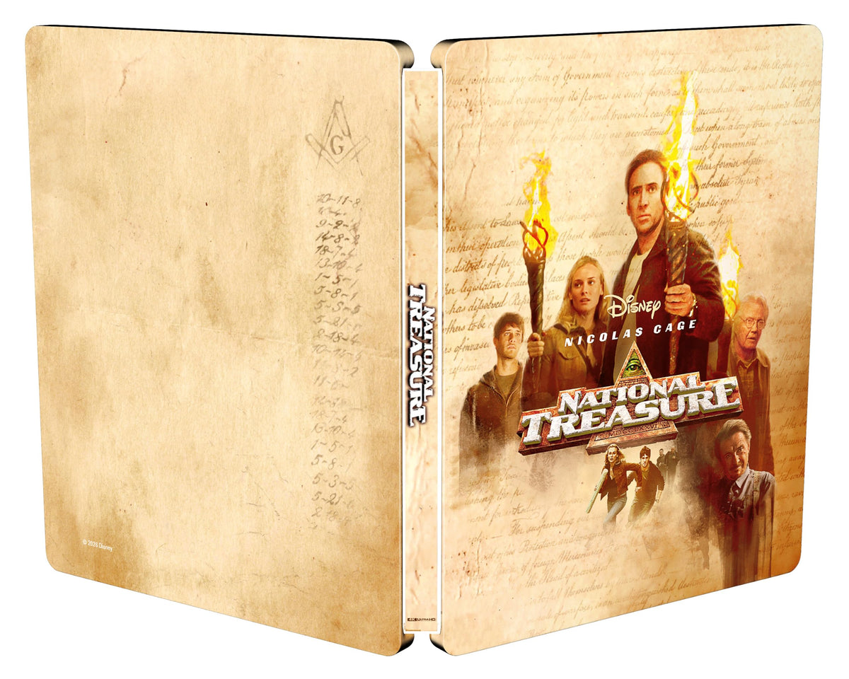 National Treasure [4K UHD & Blu-ray SteelBook]