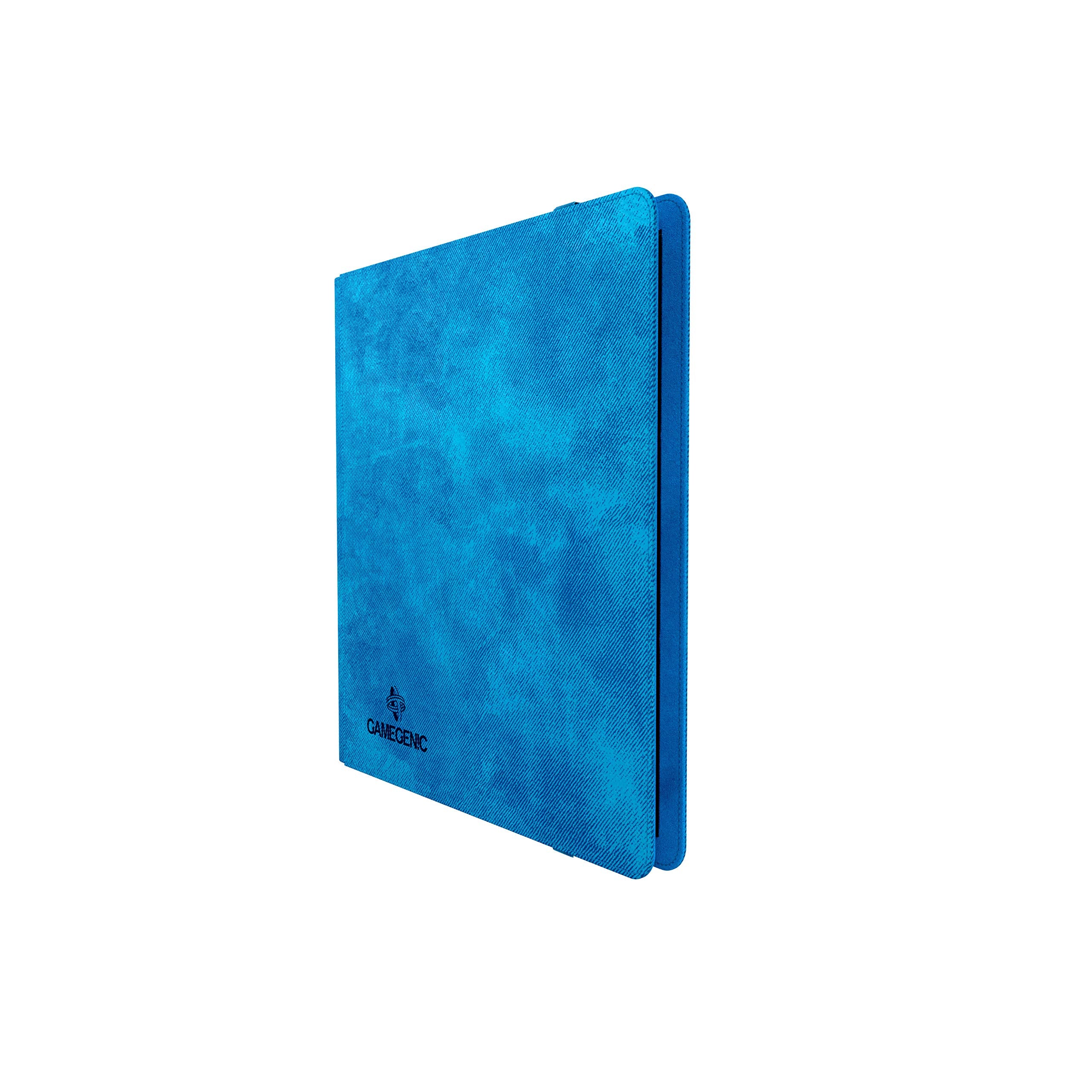 Gamegenic Prime Album - 24-Pocket Capacity | Side-Loading Pages | Blue Color