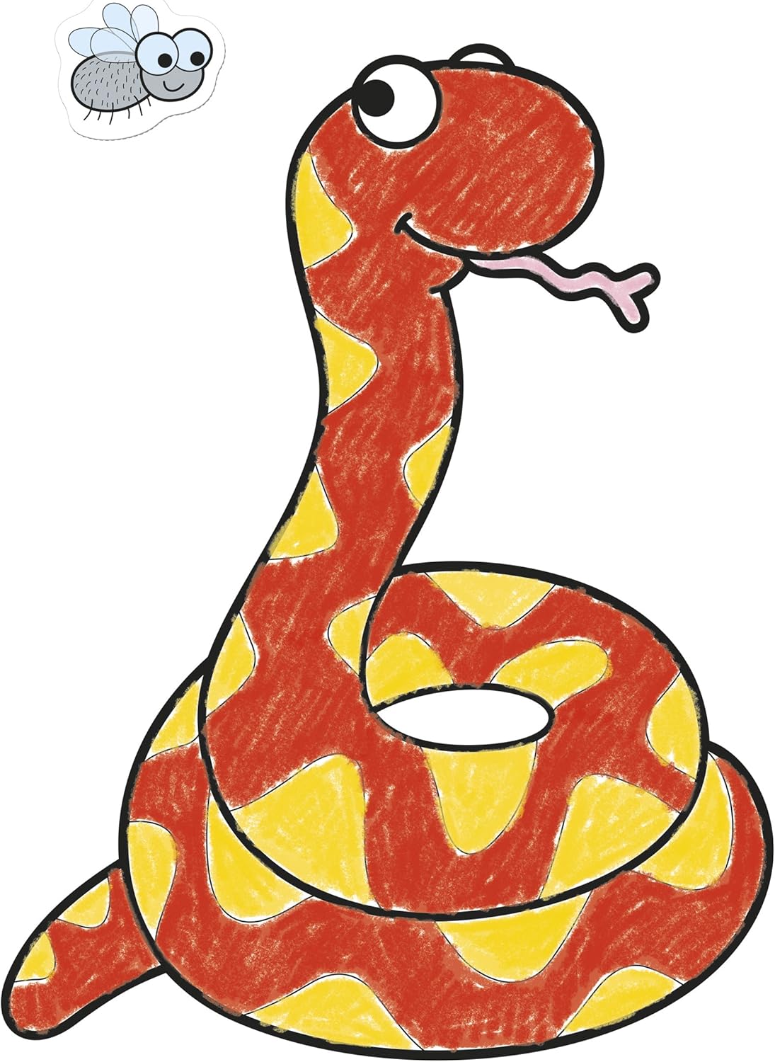 Orchard Toys Animals Colouring and Activity Book with Stickers - CB01, A4, Ages 3+ 4