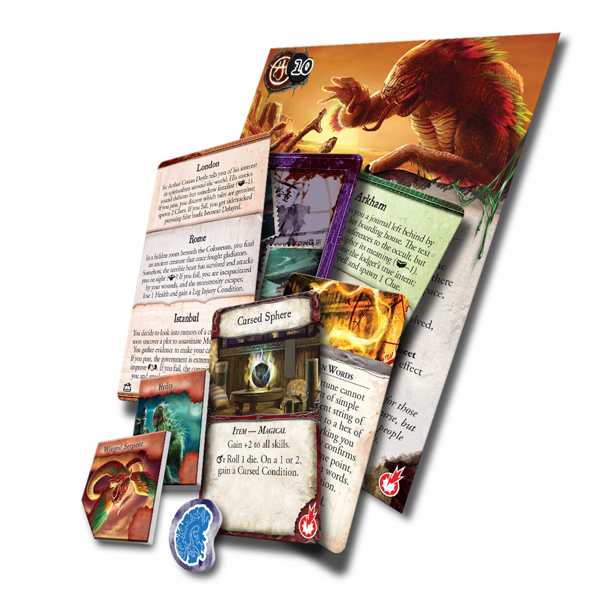 Fantasy Flight Games Eldritch Horror: Forsaken Lore-Erweiterung 3