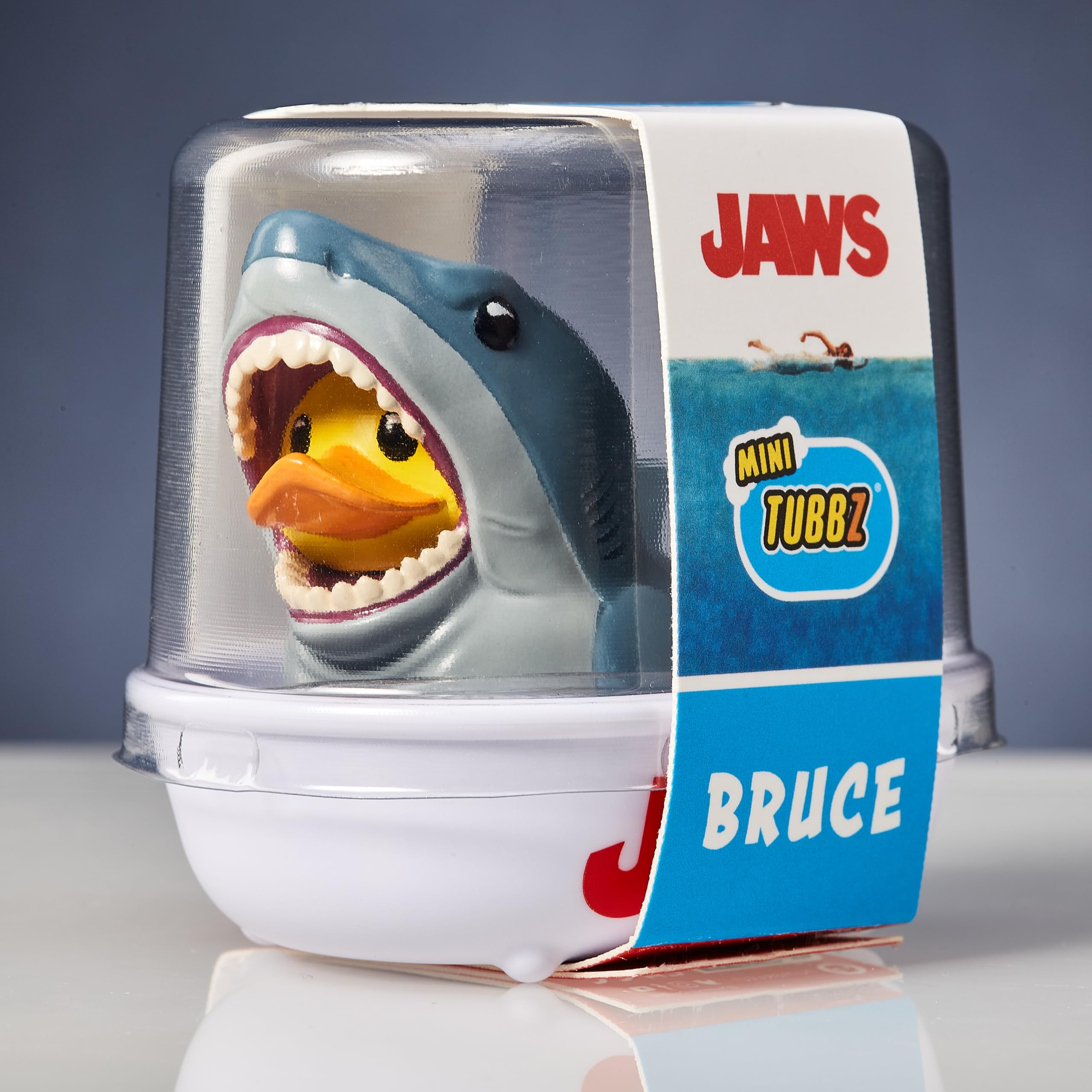 TUBBZ Bruce (Jaws) Mini Collectible Vinyl Rubber Duck Figure | 5 cm | Unisex Adult