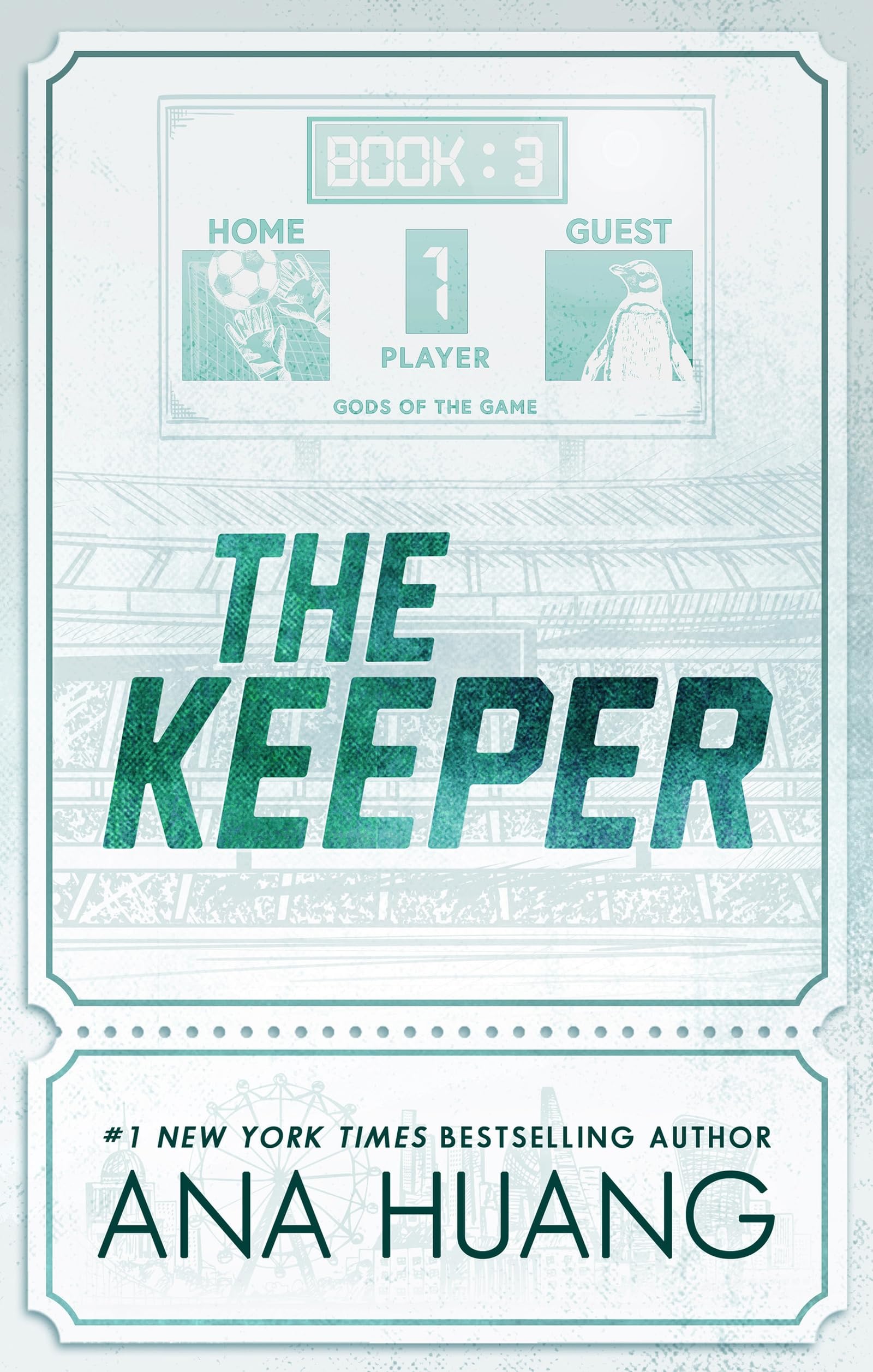 Huang, Ana - The Keeper (Gods of the Game book 3) | Contemporary Romance | Paperback 1