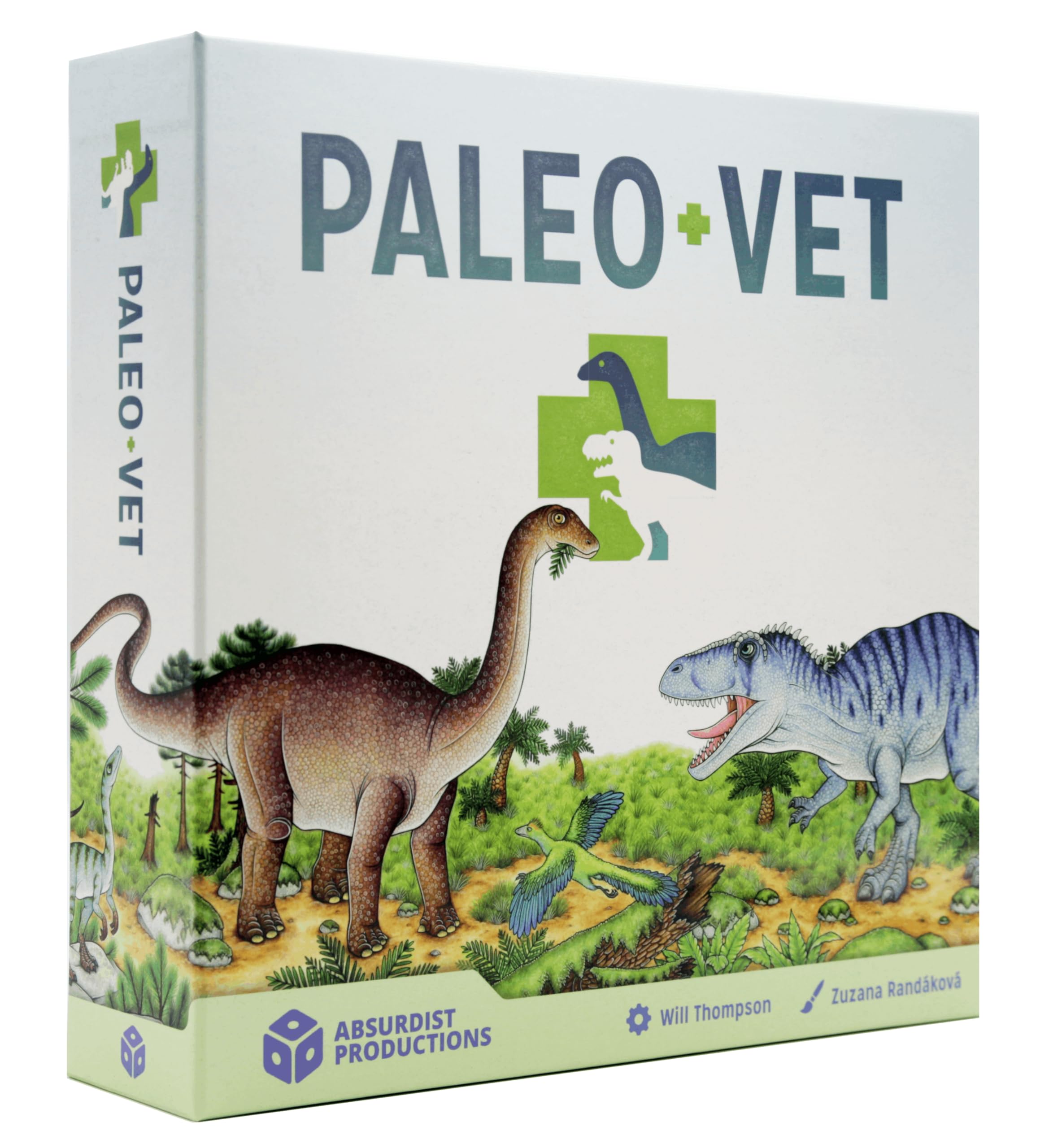 Absurdist Productions PaleoVet - Strategy Board Game | 1-4 Players | 60 Min 1