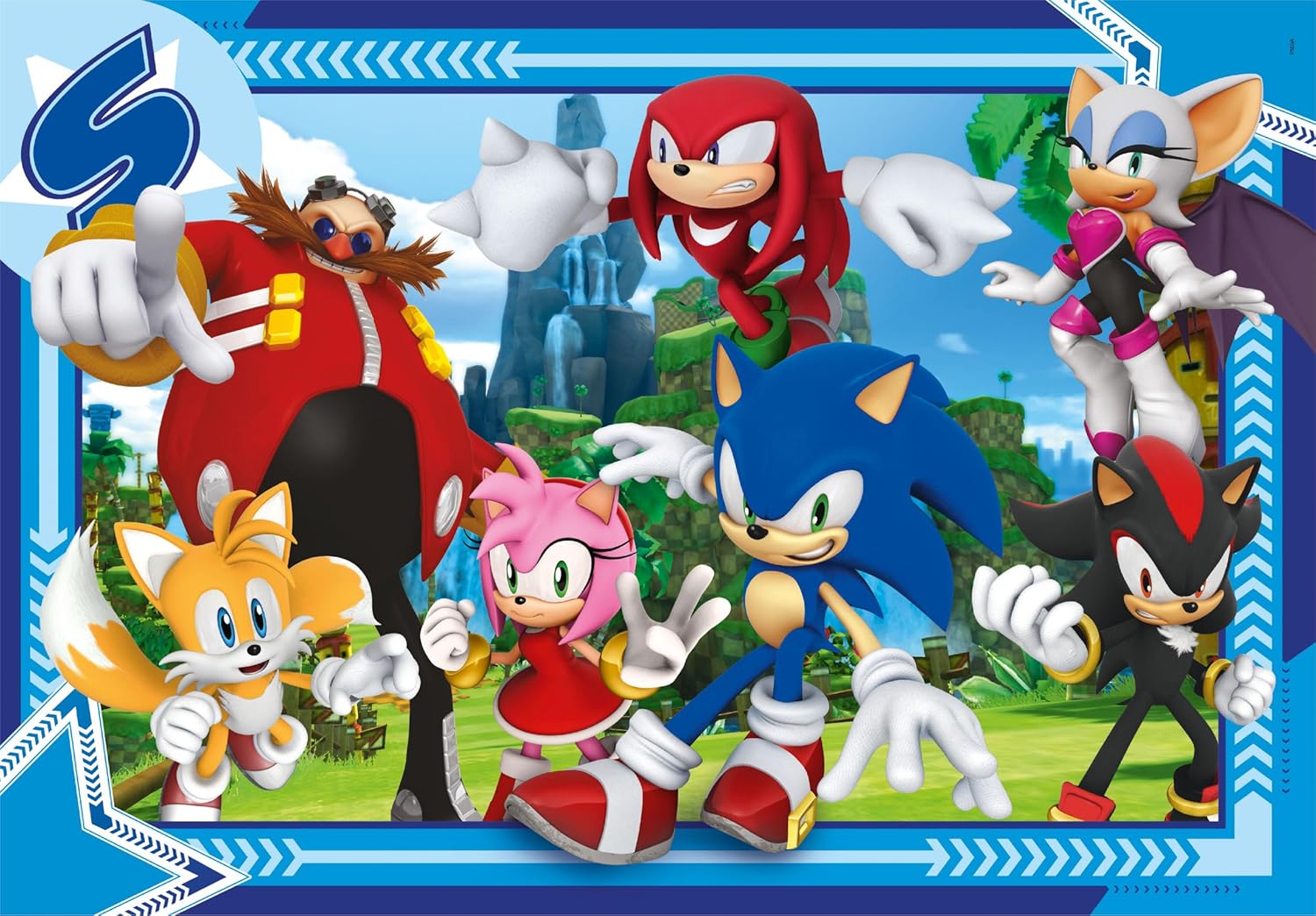 Clementoni Sonic Jigsaw 300 Pieces - Water Magic Puzzle for Kids 9-11 Years 5