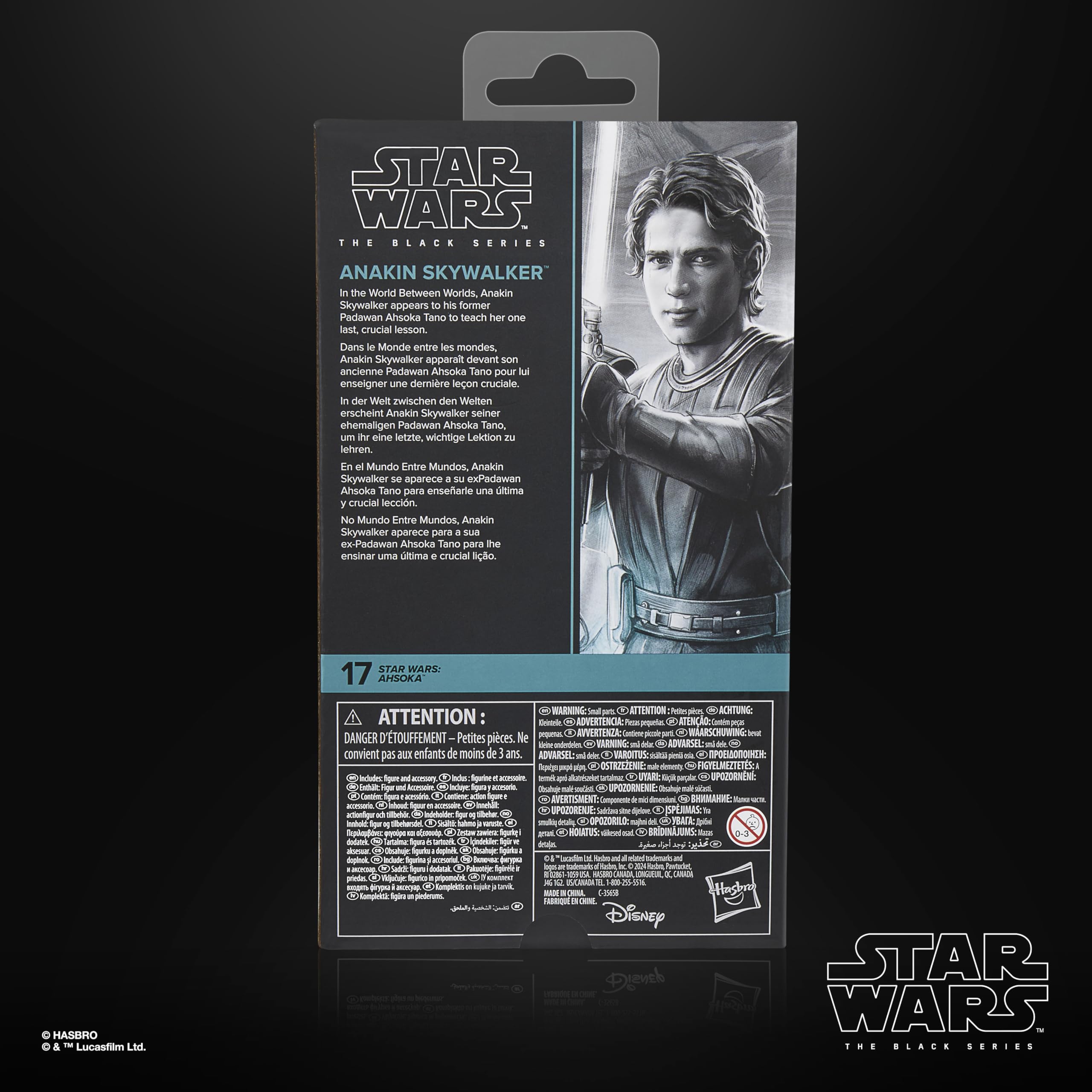 Star Wars The Black Series Anakin Skywalker 15-cm Action Figure - Ahsoka Series-Inspired Collectible 9